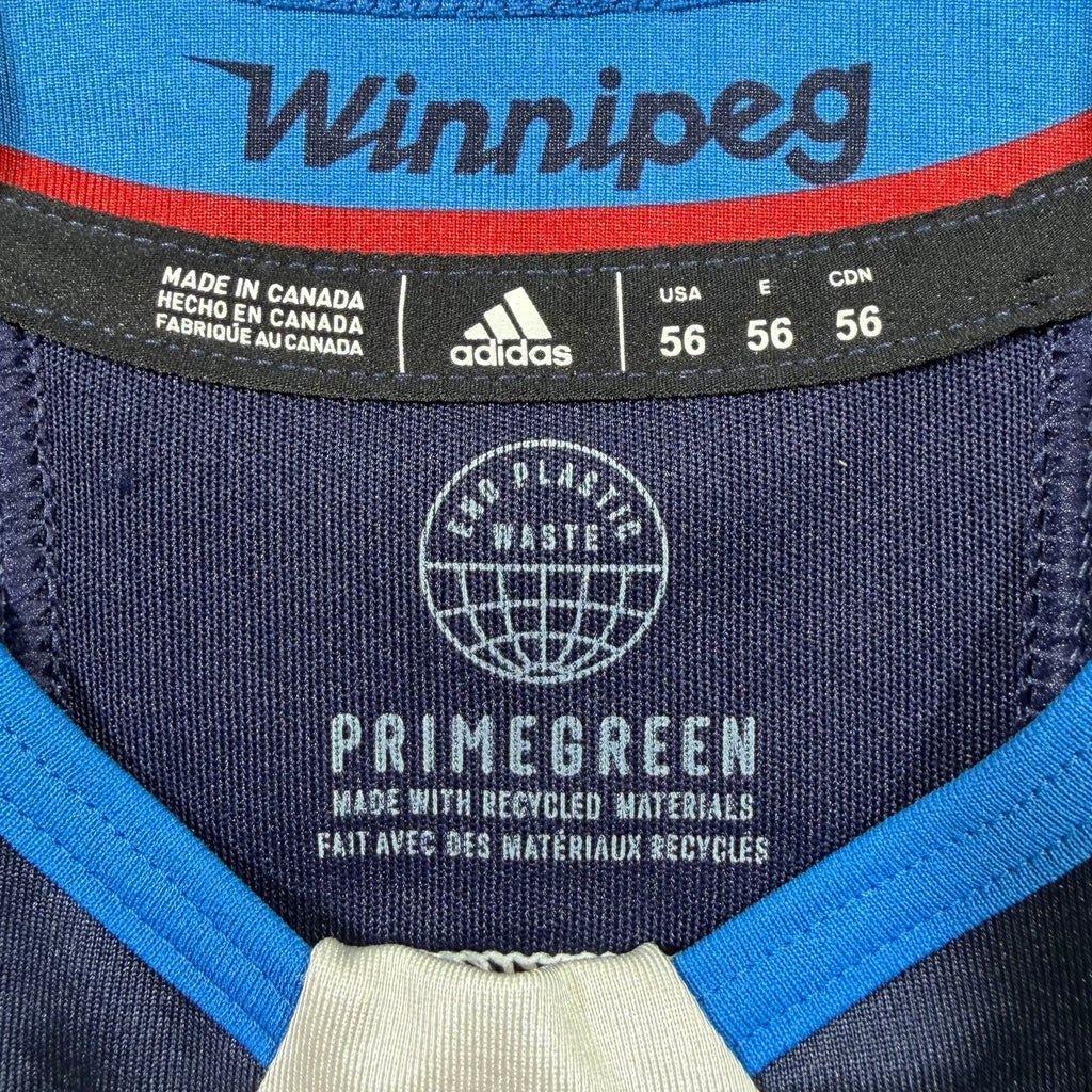 Colin Miller Winnipeg Jets 2023/24 Game Issued Adidas MIC NHL Jersey - 56/XXL