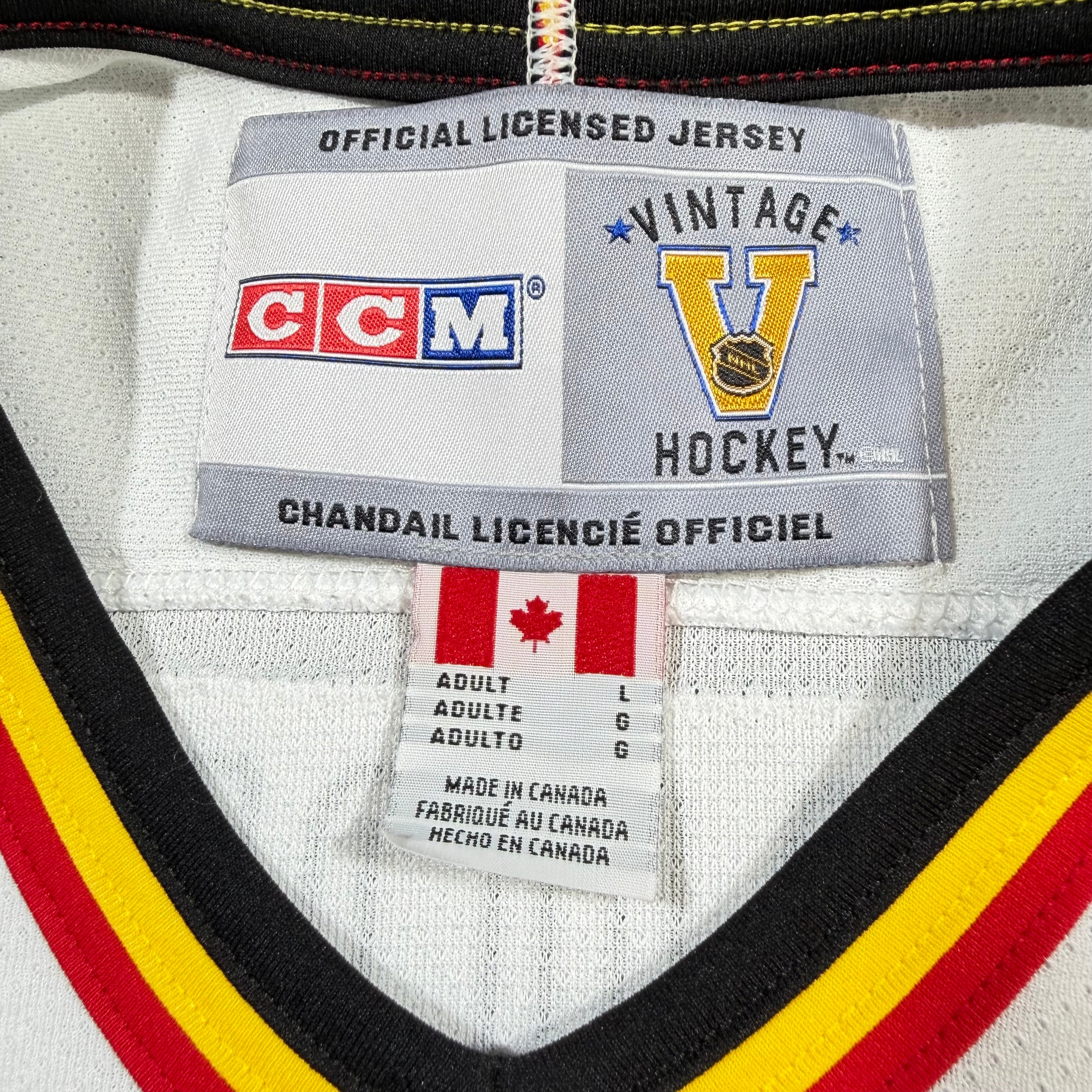 Trevor Linden Vancouver Canucks Vintage CCM NHL Jersey - Large