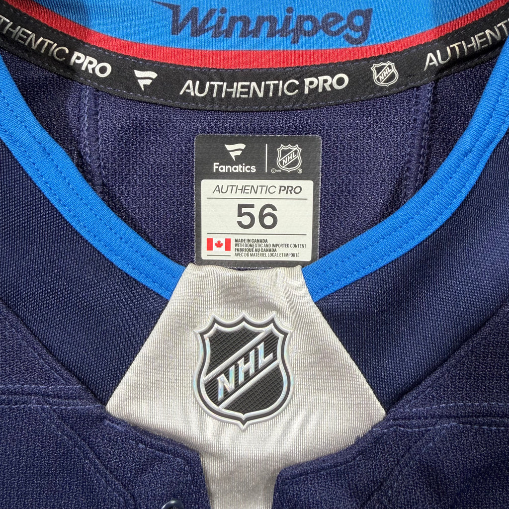 Mason Appleton Winnipeg Jets 2024/25 Game Worn Fanatics NHL Jersey COA