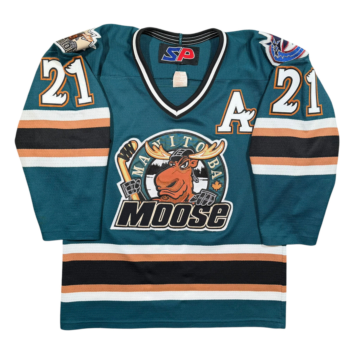 Jimmy Roy Manitoba Moose Vintage SP AHL Jersey - Small