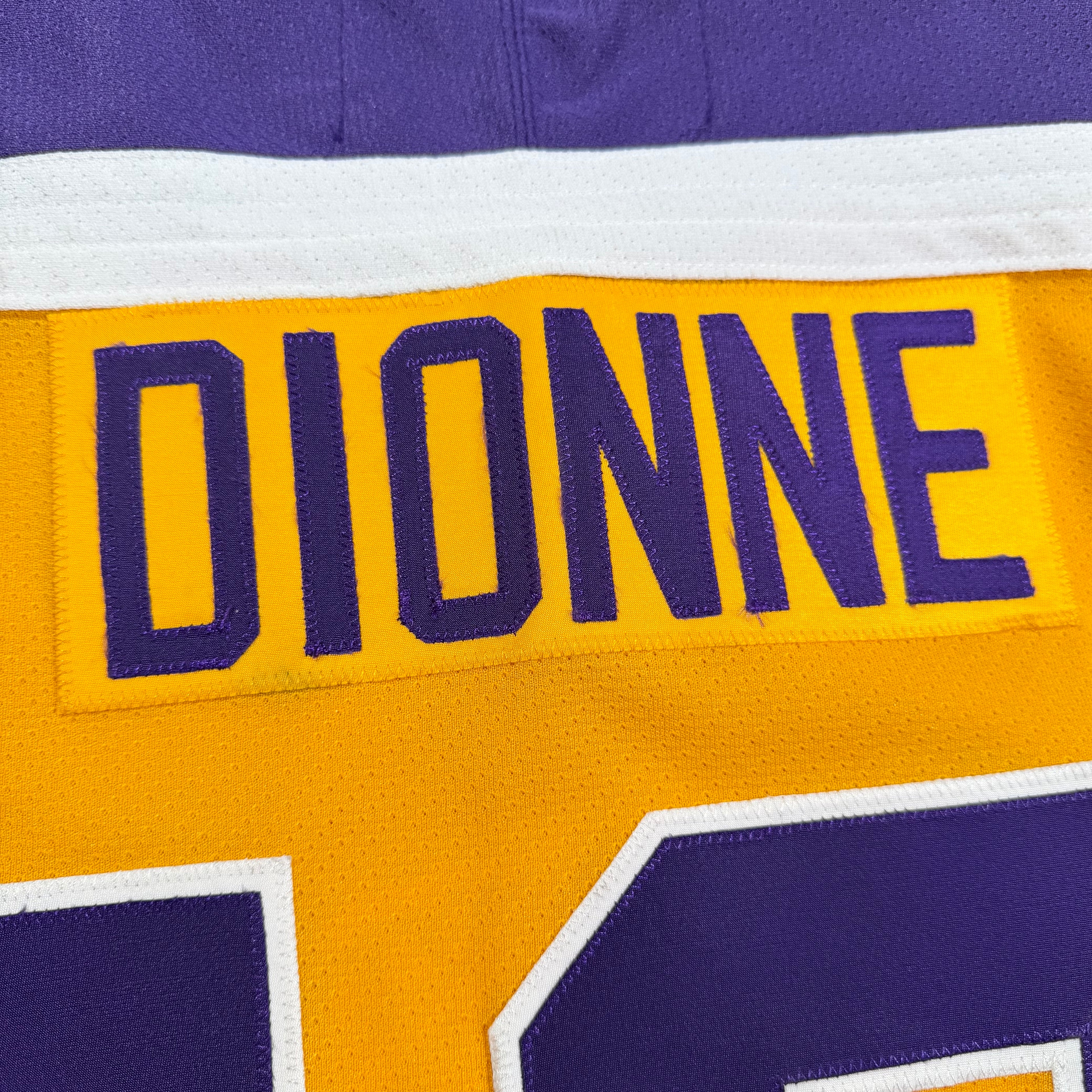 Marcel Dionne Los Angeles Kings Vintage CCM NHL Hockey Jersey Size XL