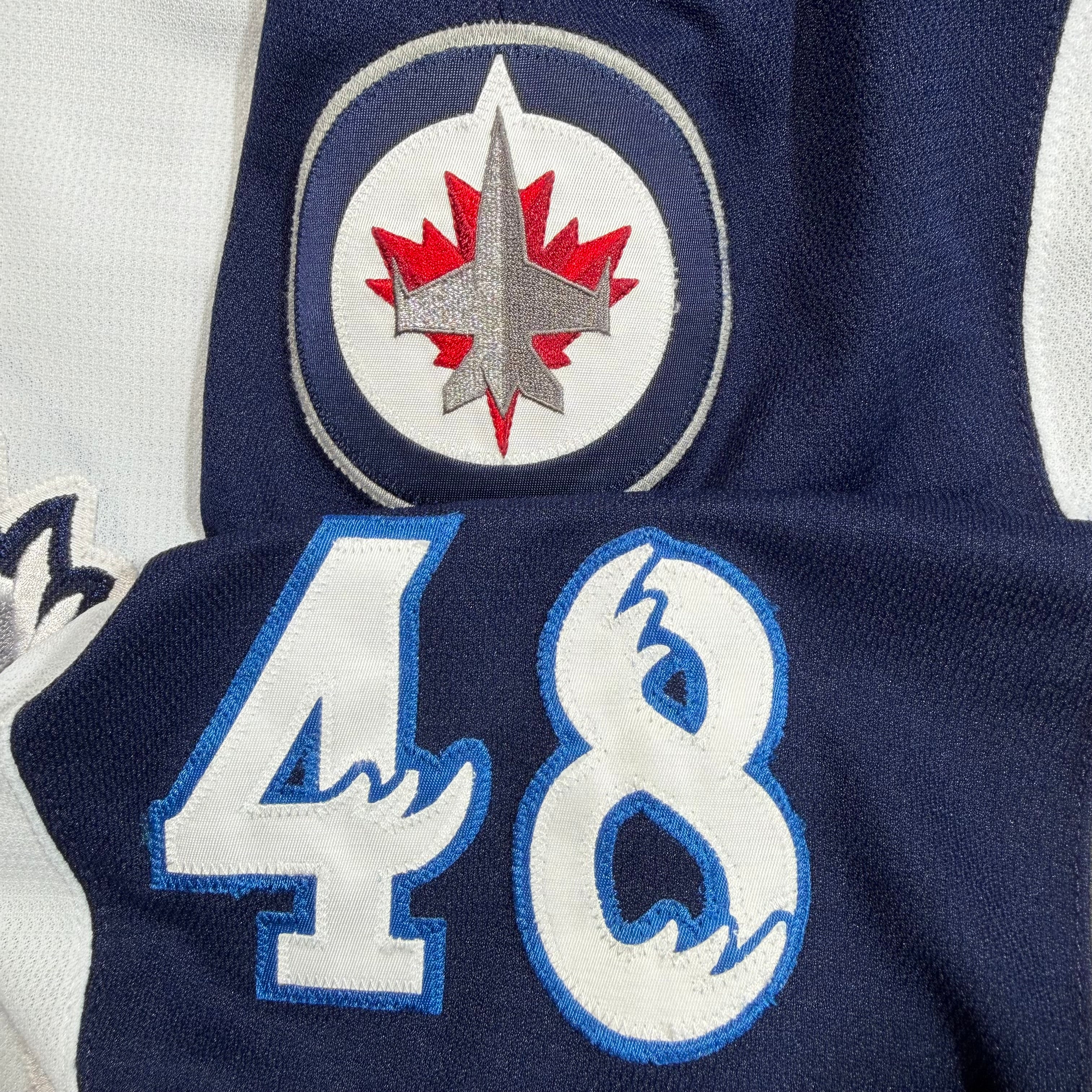 Todd Burgess Manitoba Moose 2021/22 Game Worn AHL CCM Jersey COA