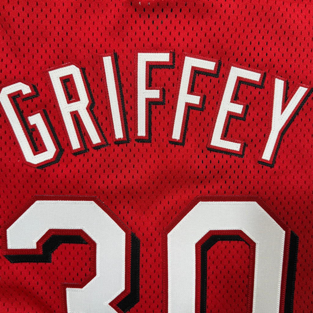 Ken Griffey Jr Cincinnati Reds Vintage Majestic MLB Jersey - XXL