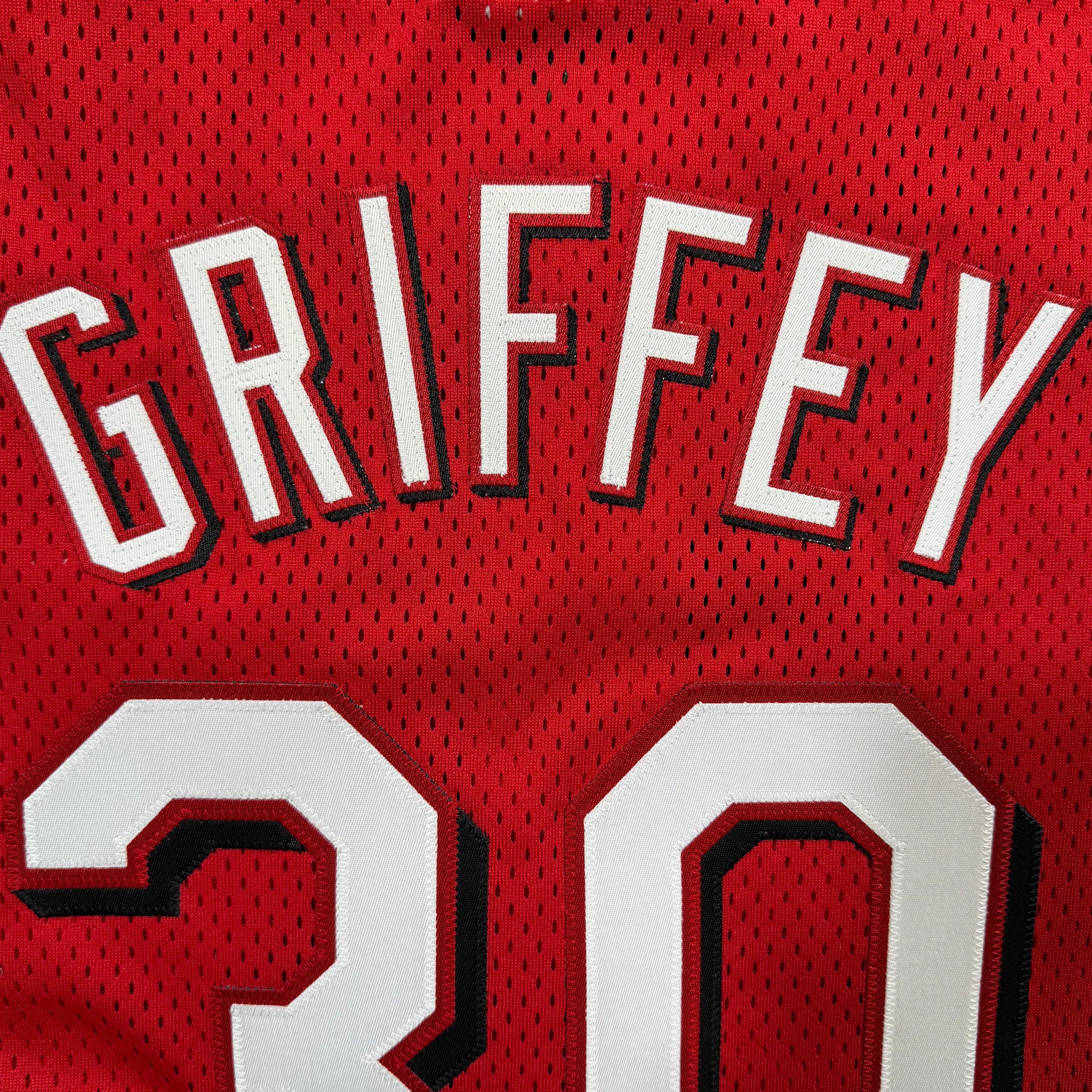 Ken Griffey Jr Cincinnati Reds Vintage Majestic MLB Jersey - XXL