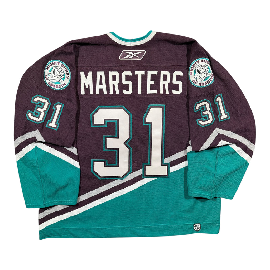 Nathan Marsters Anaheim Ducks 2005/06 Game Issued Reebok NHL Jersey COA