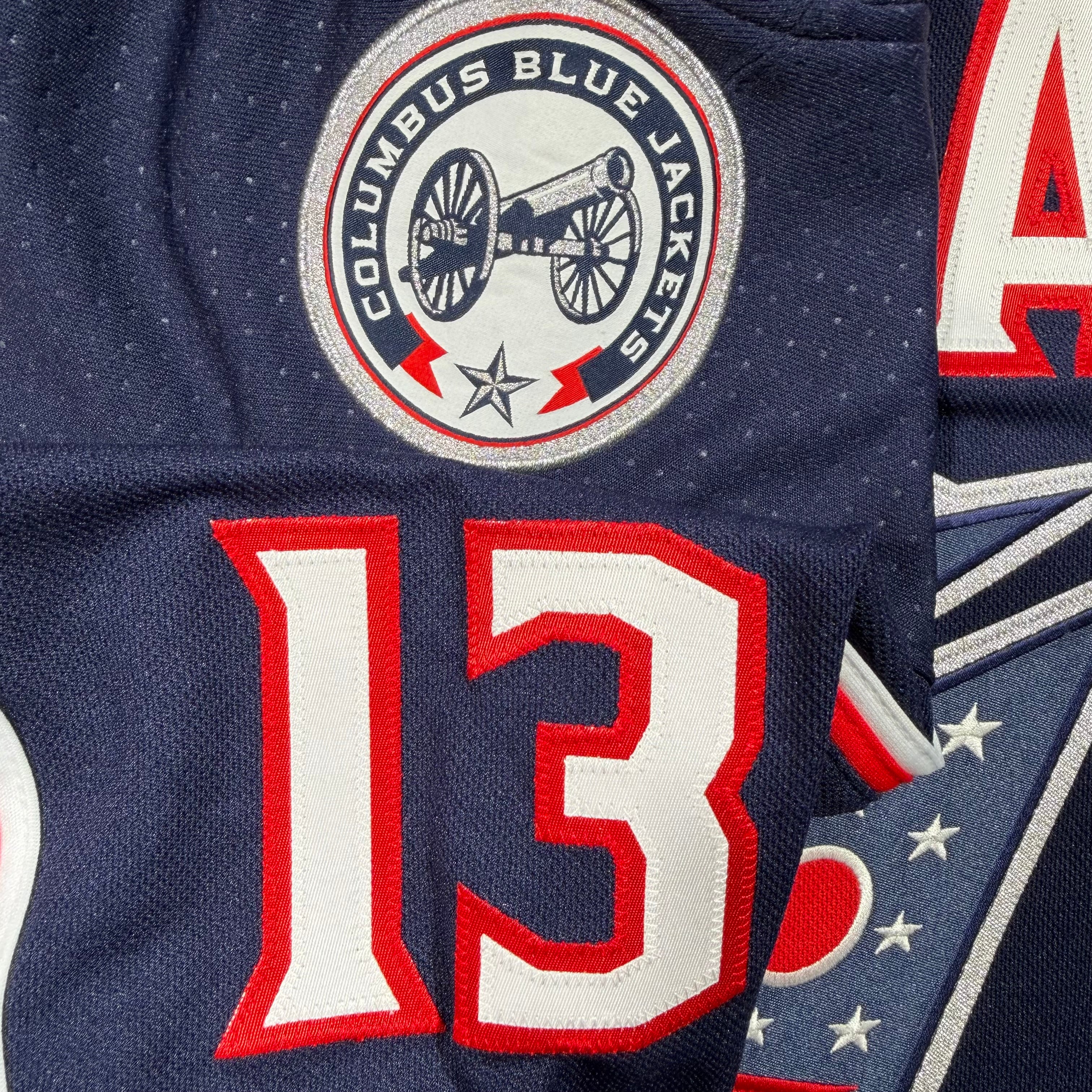 Johnny Gaudreau Columbus Blue Jackets Adidas NHL Jersey - 50/Medium