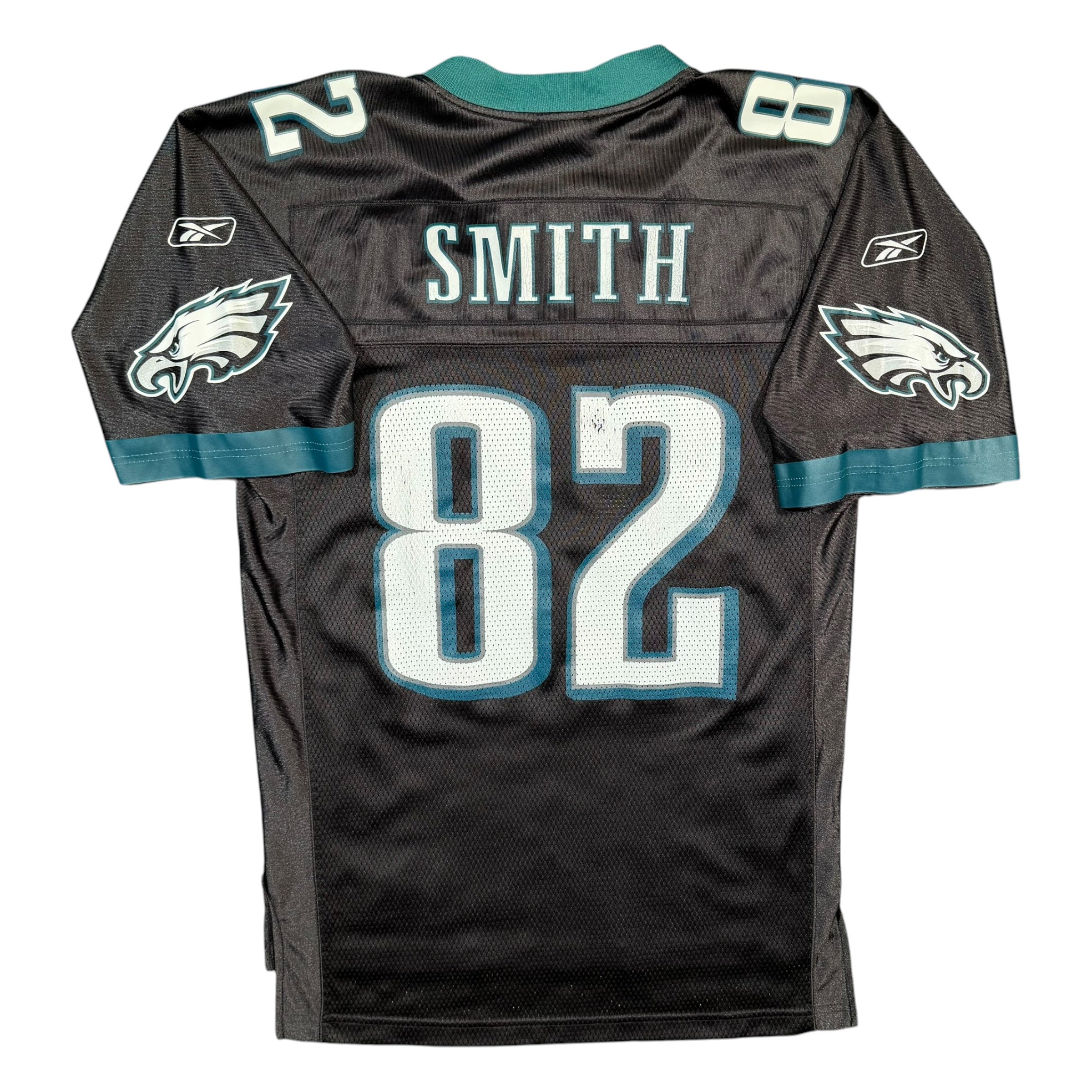 LJ Smith Philadelphia Eagles Vintage Reebok NFL Jersey - Medium