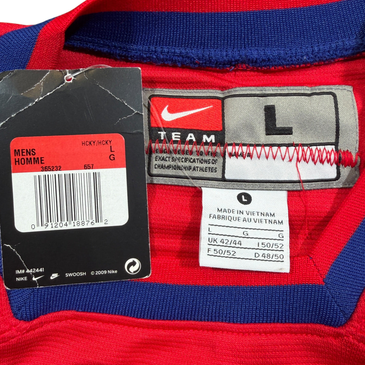 Alex Ovechkin Team Russia 2010 Olympics Nike Jersey - Large