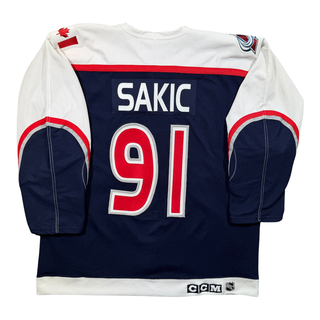 Joe Sakic 2000 All Star Authentic MIC NHL CCM Jersey - 52/XL