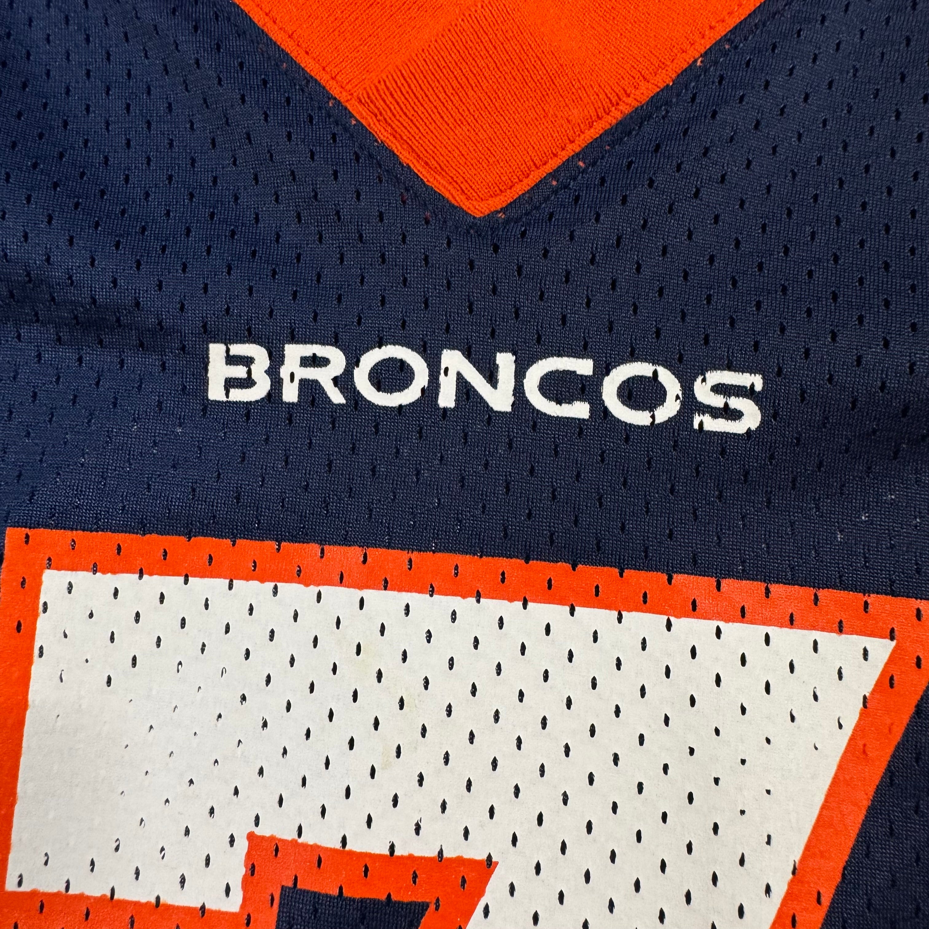 John Elway Denver Broncos Vintage Nike NFL Jersey Size Large