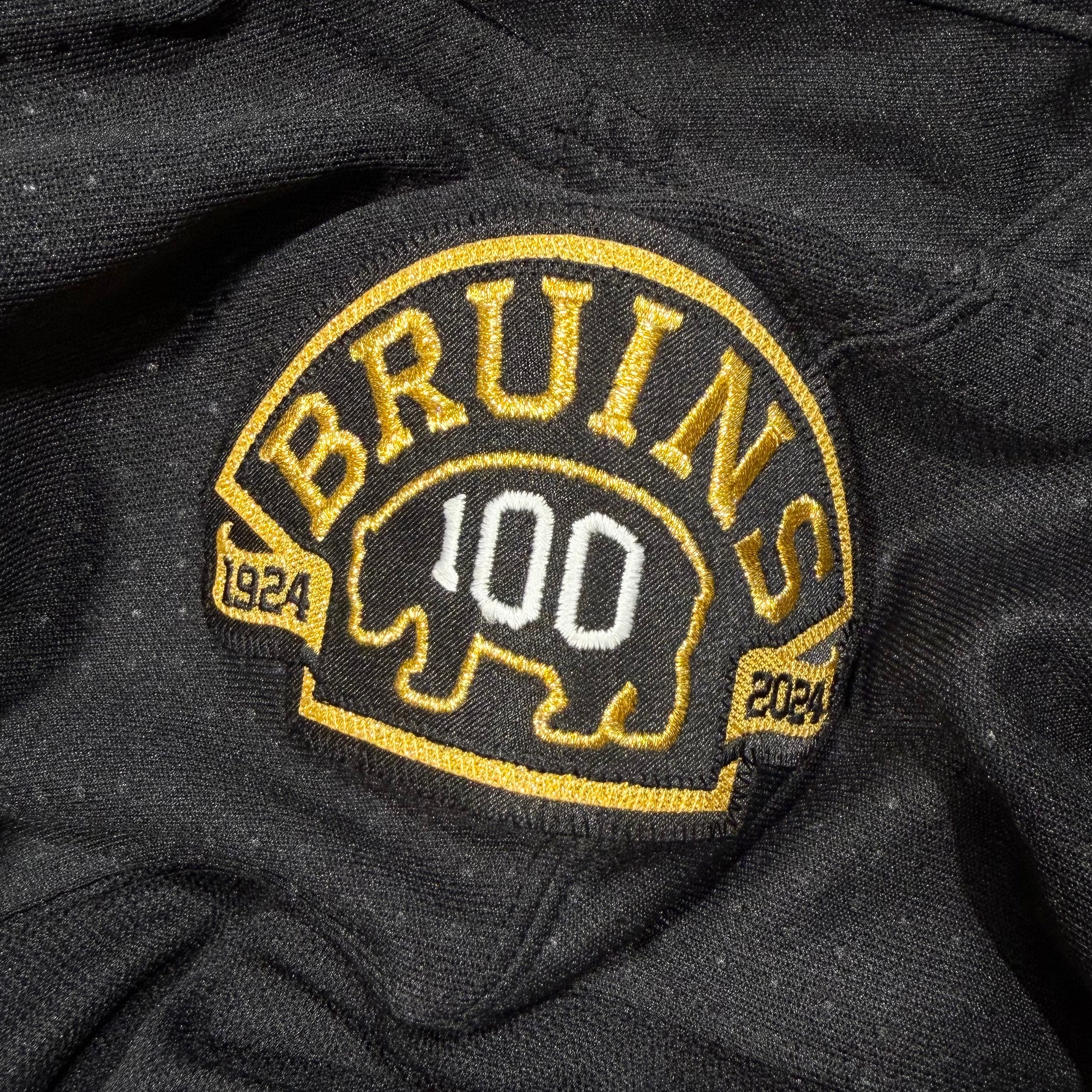 David Pastrnak Boston Bruins 100th Anniversary Adidas NHL Jersey -