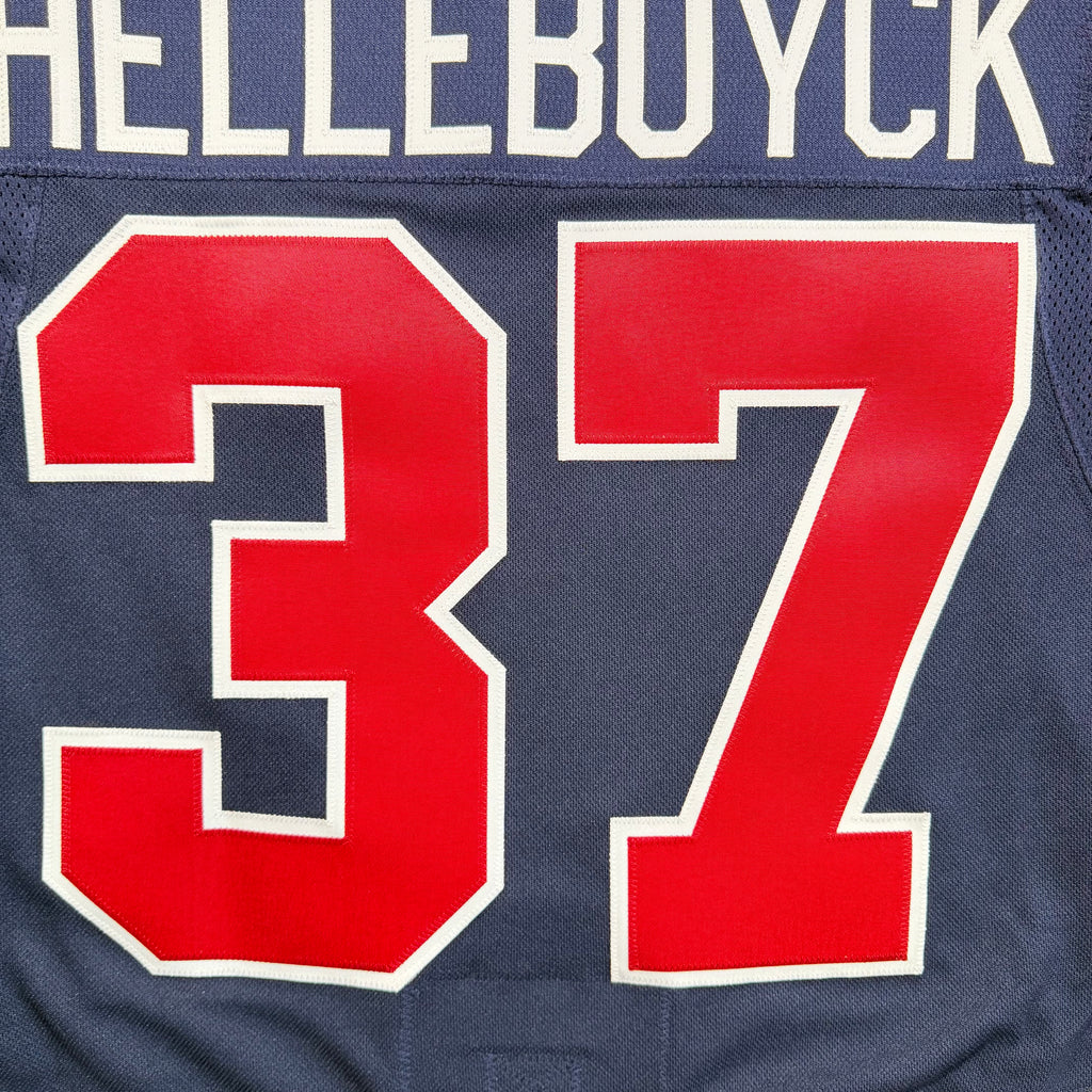Connor Hellebuyck Winnipeg Jets Adidas Alternate NHL Jersey - 50/Medium