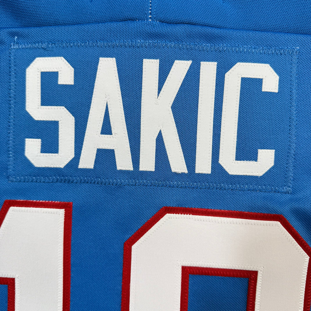 Joe Sakic Quebec Nordiques Vintage CCM NHL Jersey - Medium