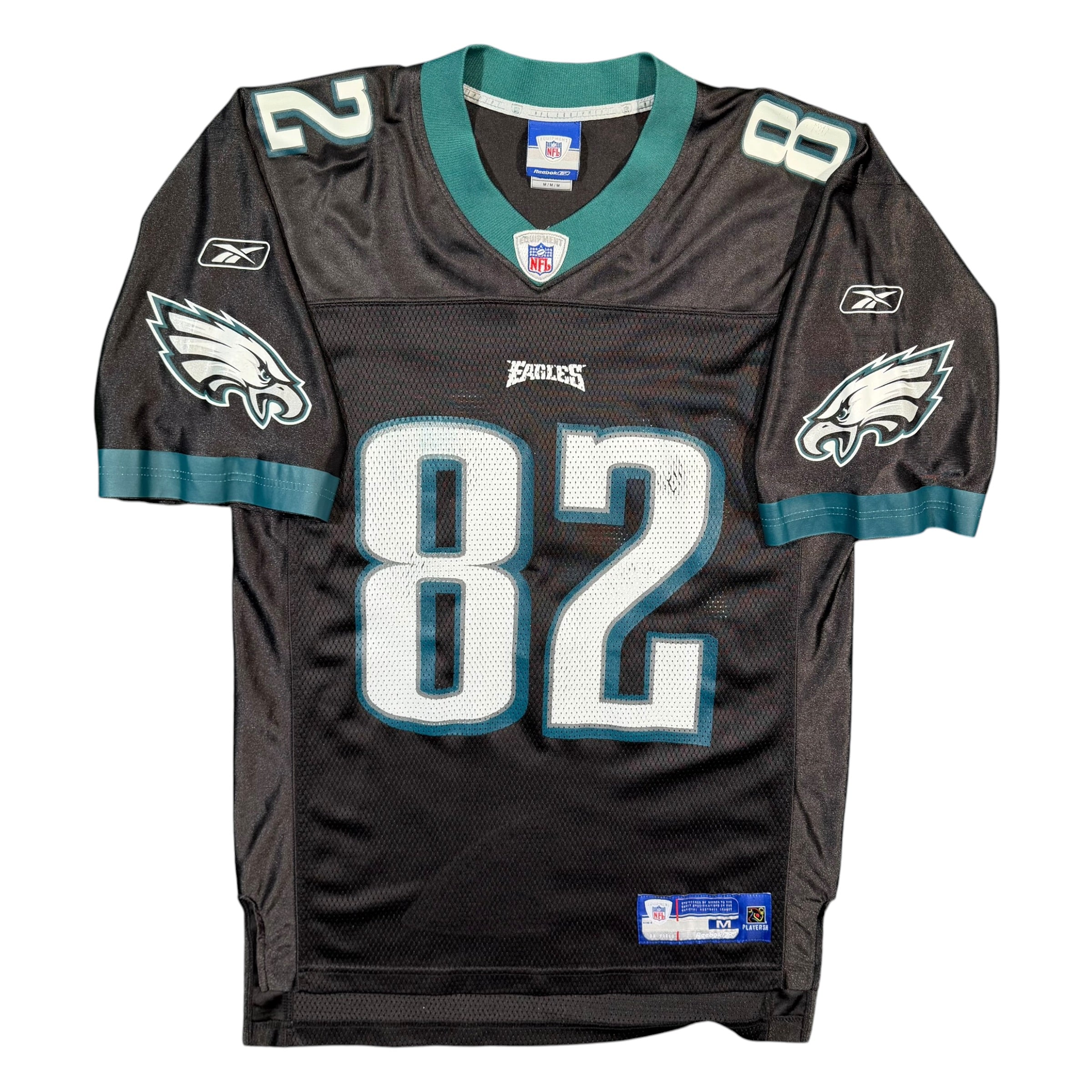 LJ Smith Philadelphia Eagles Vintage Reebok NFL Jersey - Medium