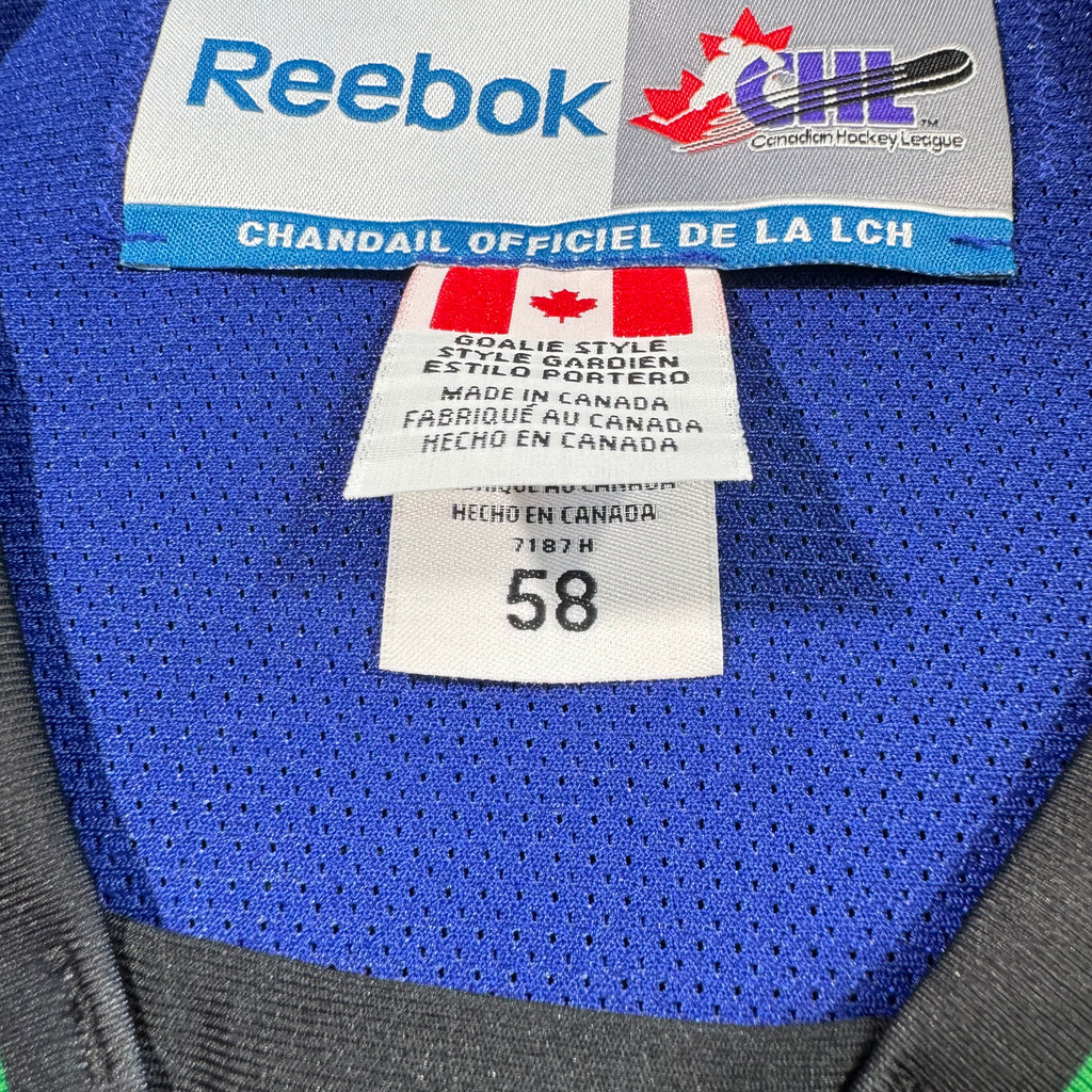 Swift Current Broncos Team Issued Goalie Reebok MIC WHL Jersey - 58G