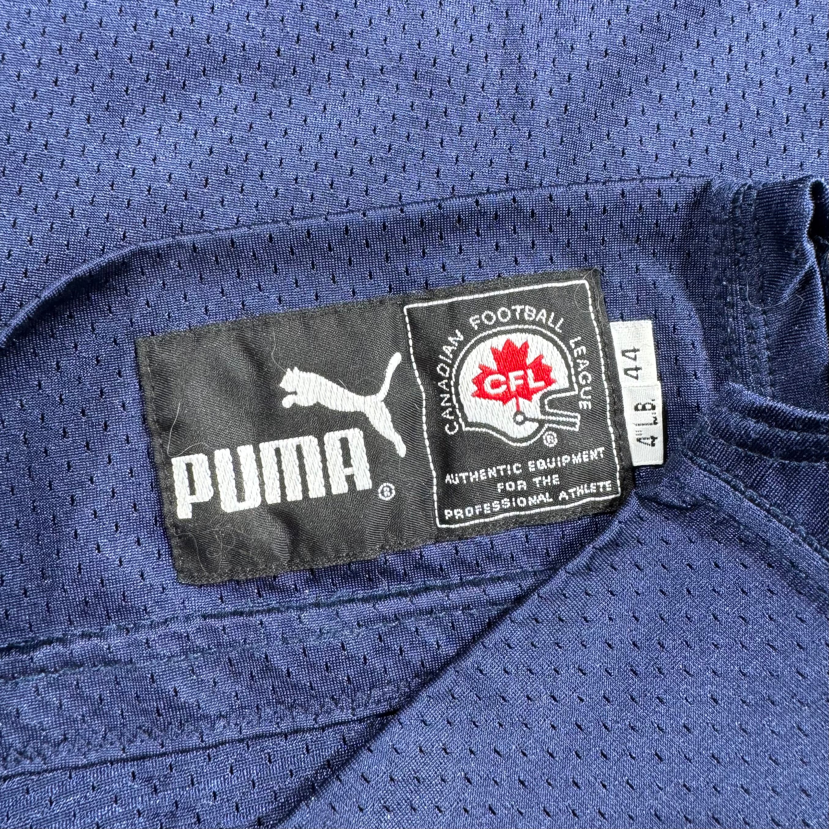 Reggie Jones Winnipeg Blue Bomber 2003 CFL Game Worn Reebok Jersey