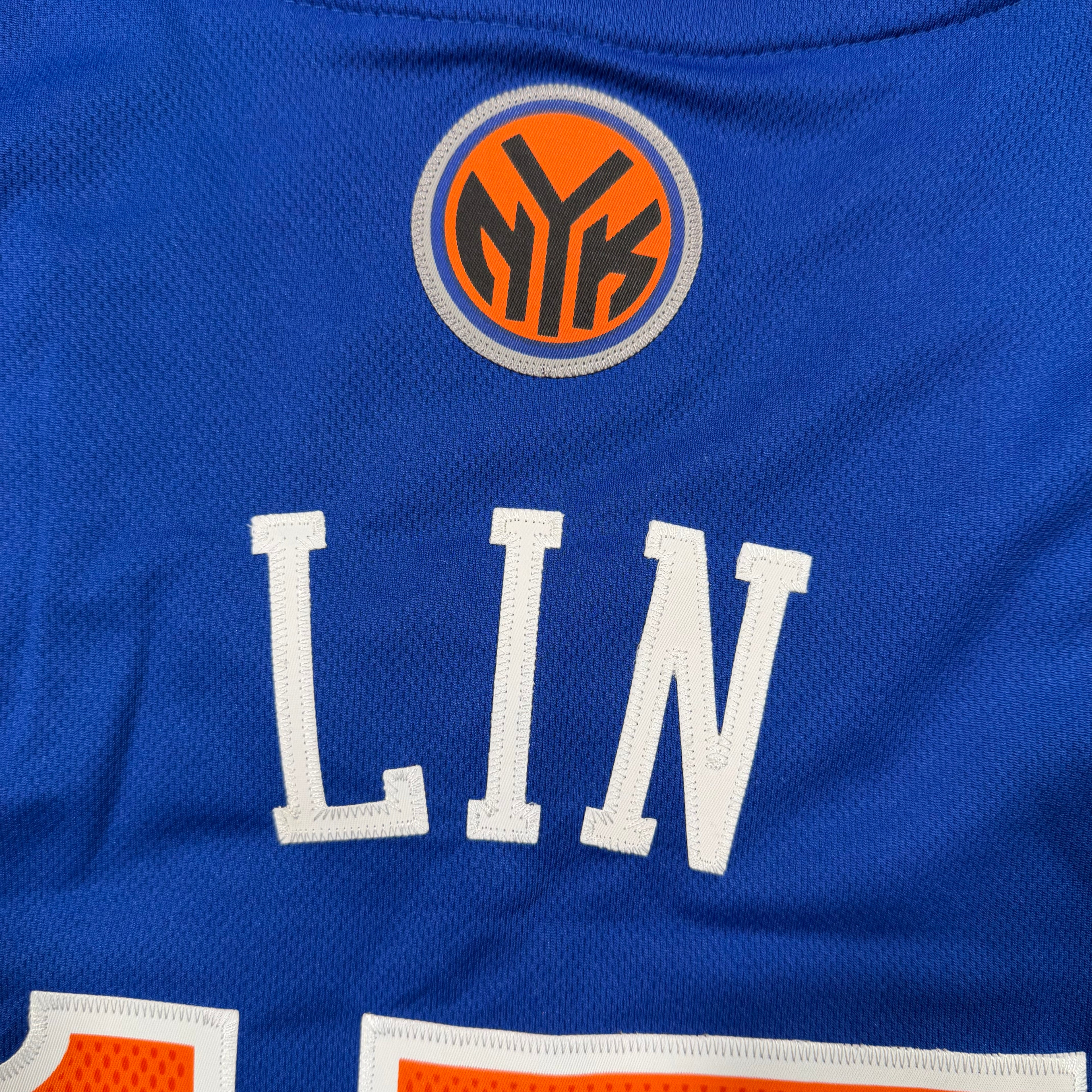 Jeremy Lin New York Knicks Adidas Swingman NBA Jersey - Small