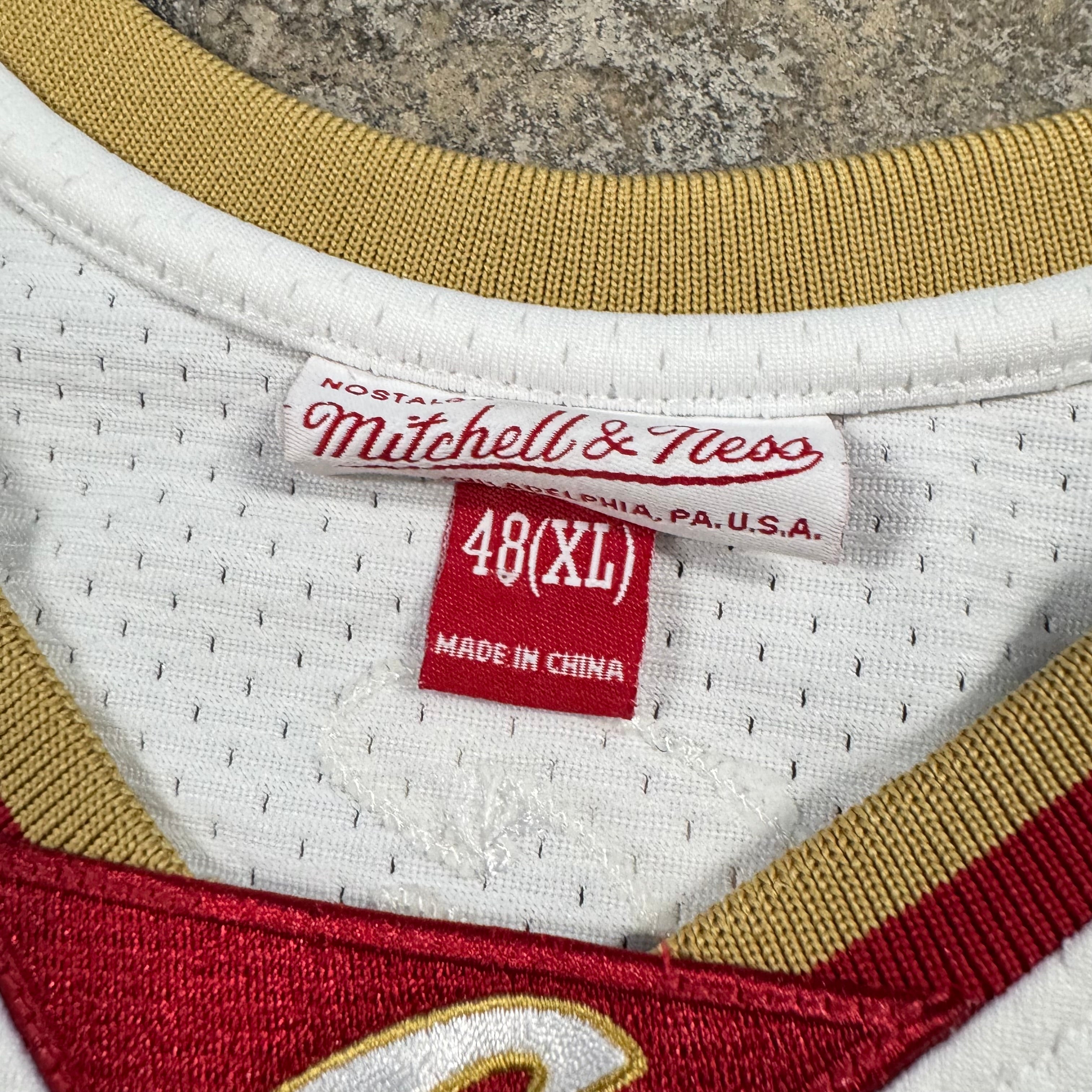 Lebron James Cleveland Cavaliers Mitchell & Ness NBA Jersey Size 48 XL