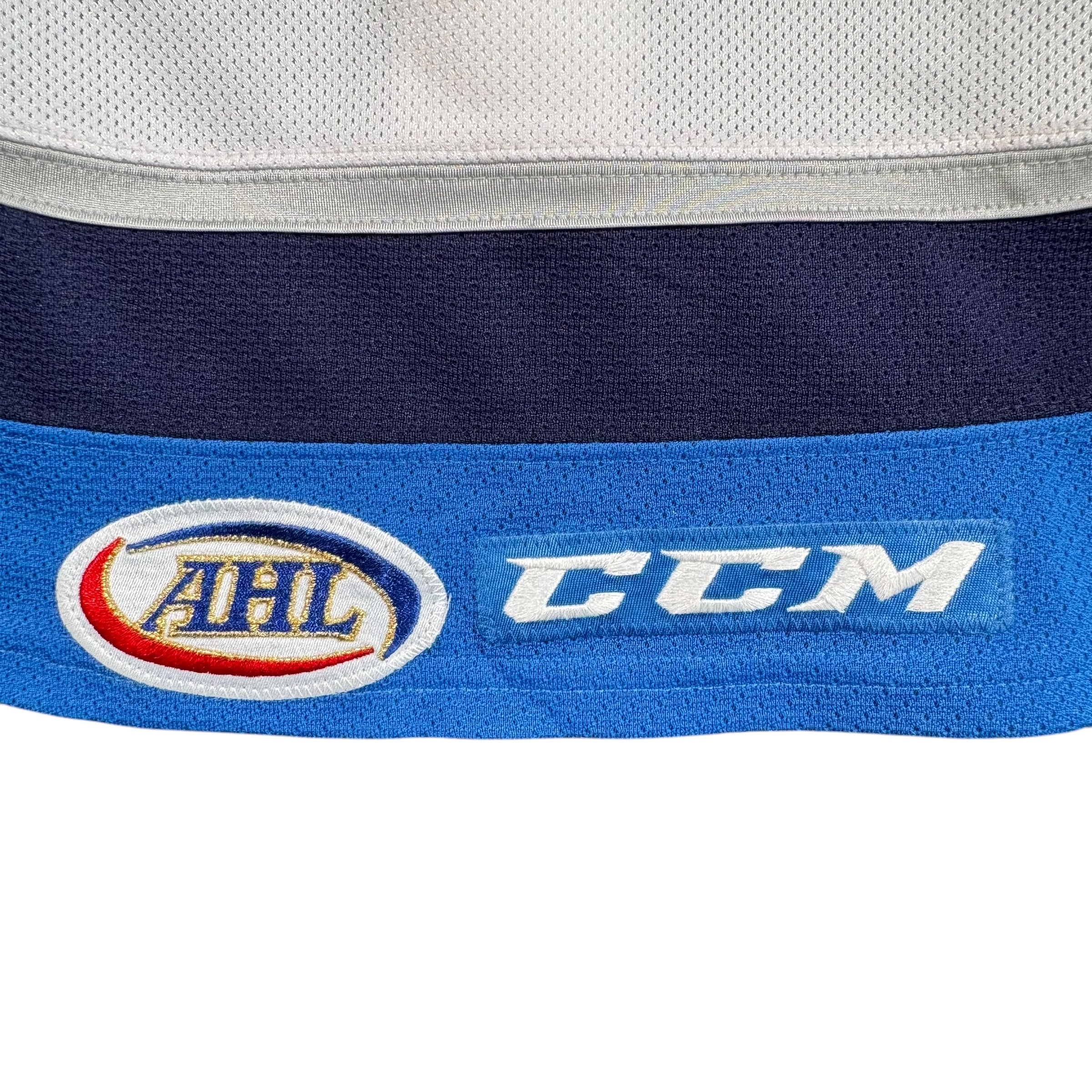 Connor Hellebuyck St. John’s IceCaps Team Issued MIC AHL CCM Jersey - 58