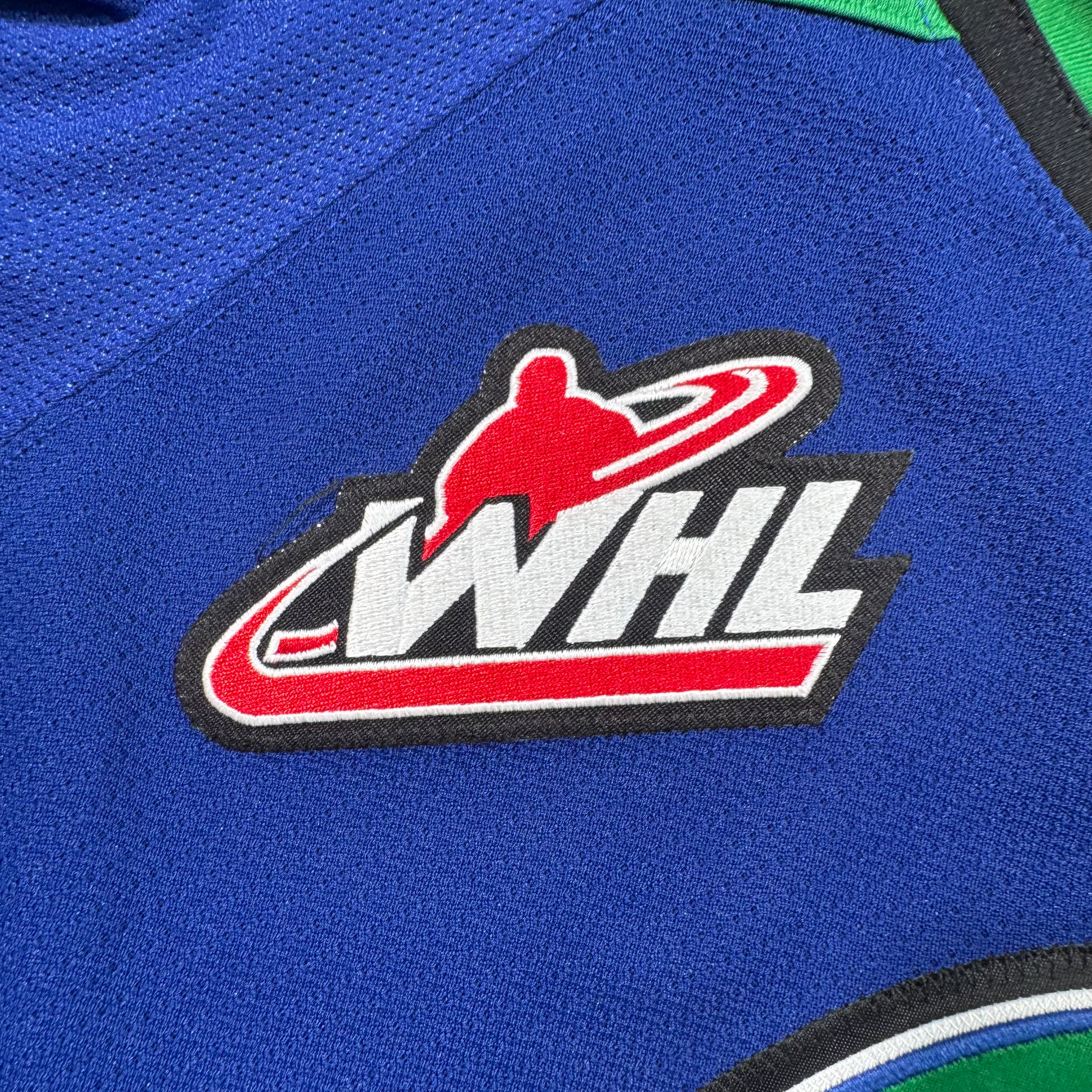 Swift Current Broncos Team Issued Goalie Reebok MIC WHL Jersey Size 58G