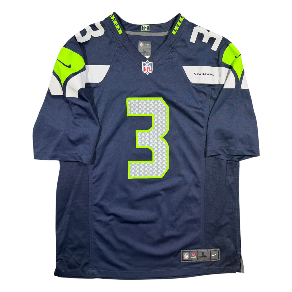 Russell Wilson Seattle Seahawks Nike Game NFL Jersey - Large
