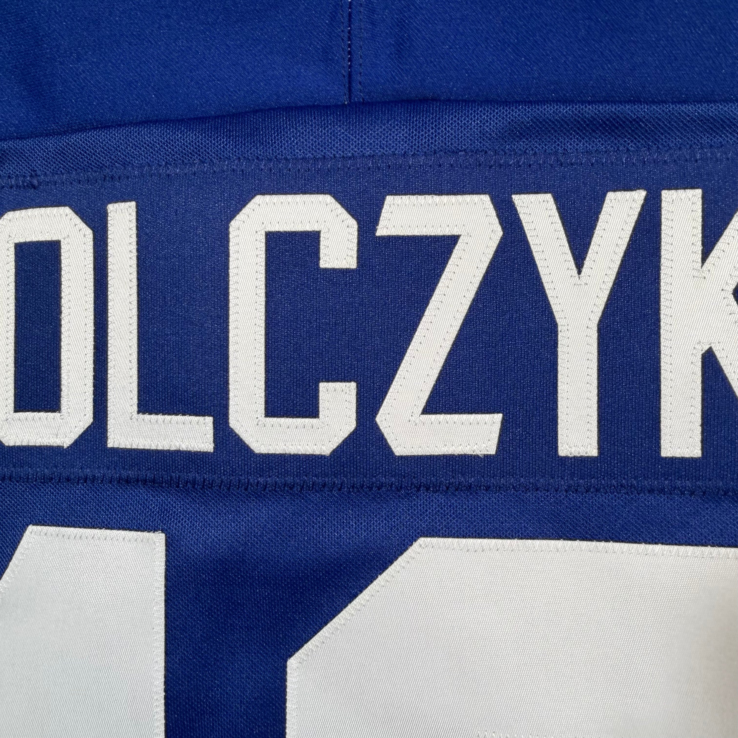 Ed Olczyk Winnipeg Jets Vintage CCM NHL Jersey - Large