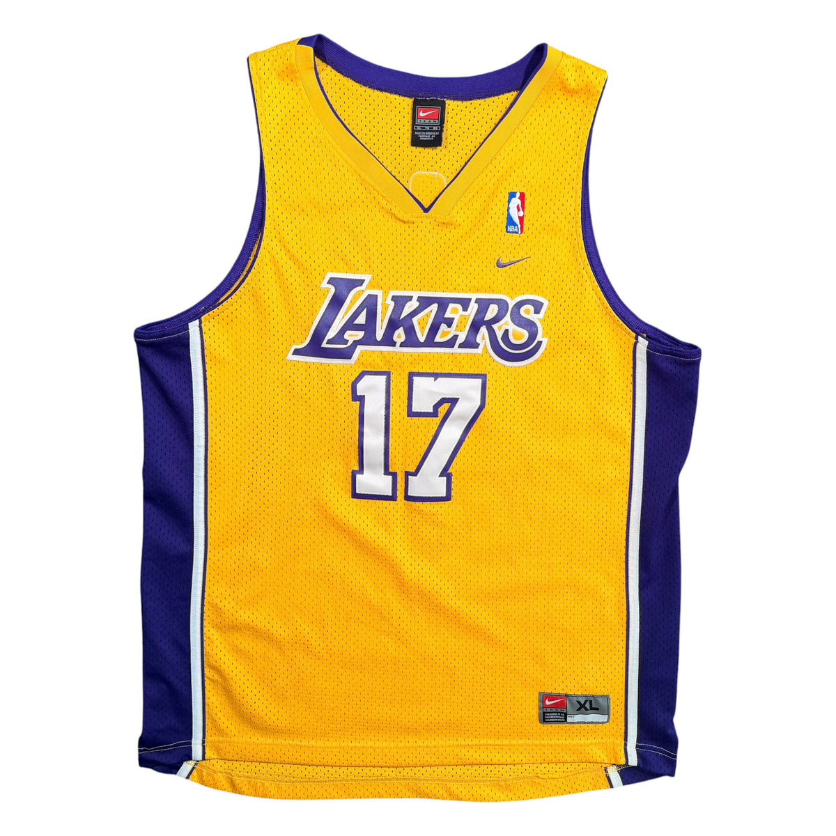 Rick Fox Los Angeles Lakers Vintage Nike NBA Jersey - XL