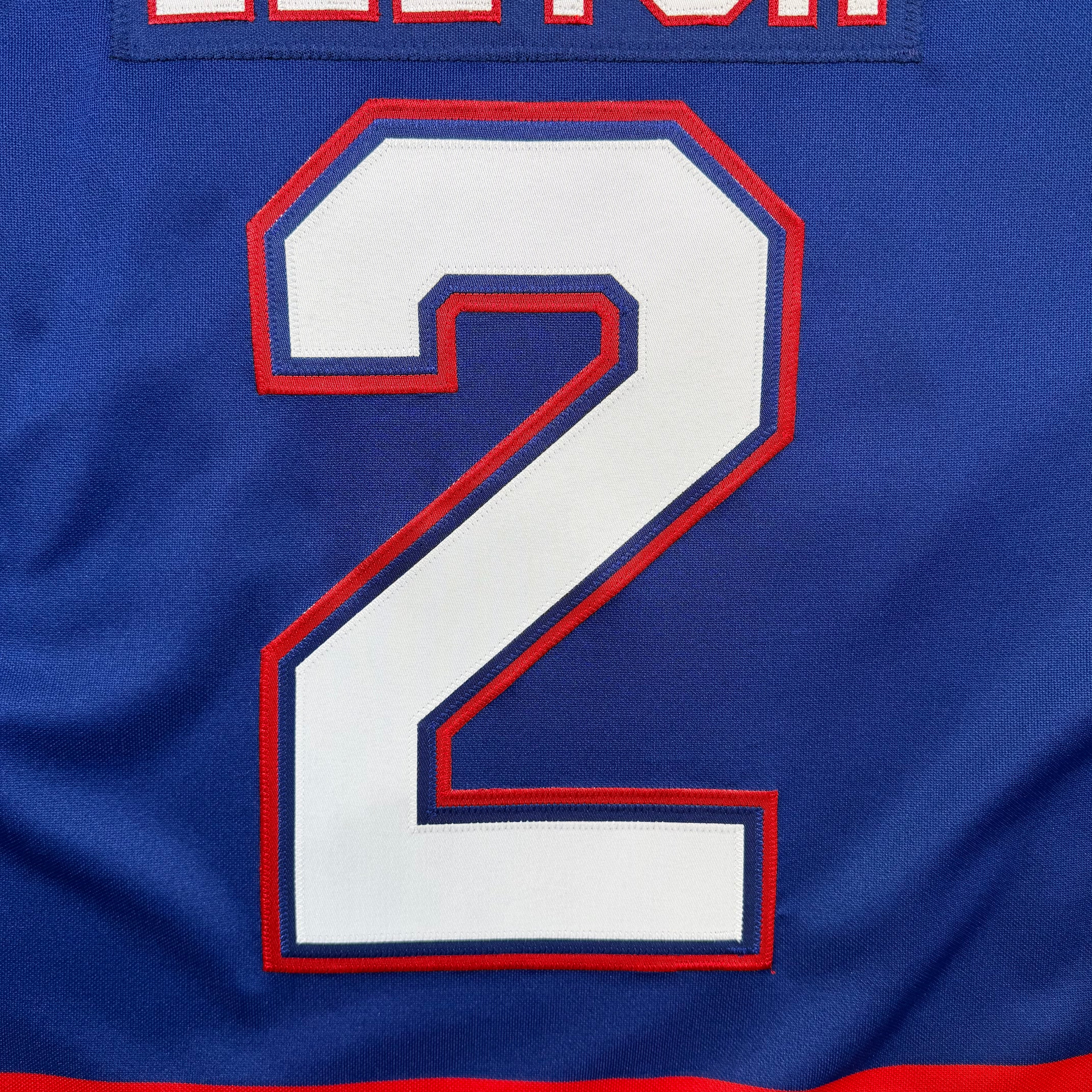 Brian Leetch 1988 Team USA Vintage CCM Olympic Hockey Jersey - Large
