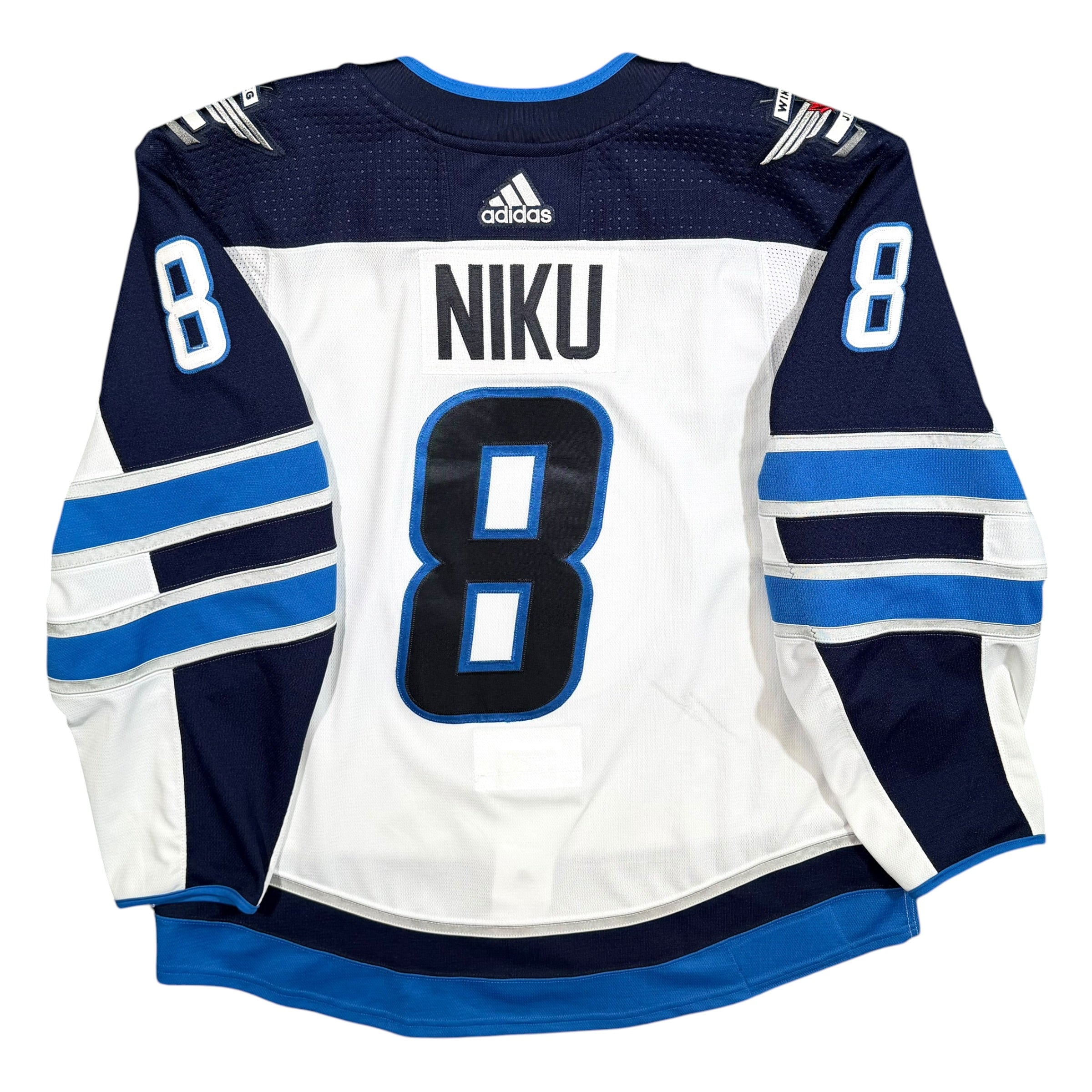 Sami Niku Winnipeg Jets 2020/21 Game Issued Adidas NHL Jersey - 56/XXL