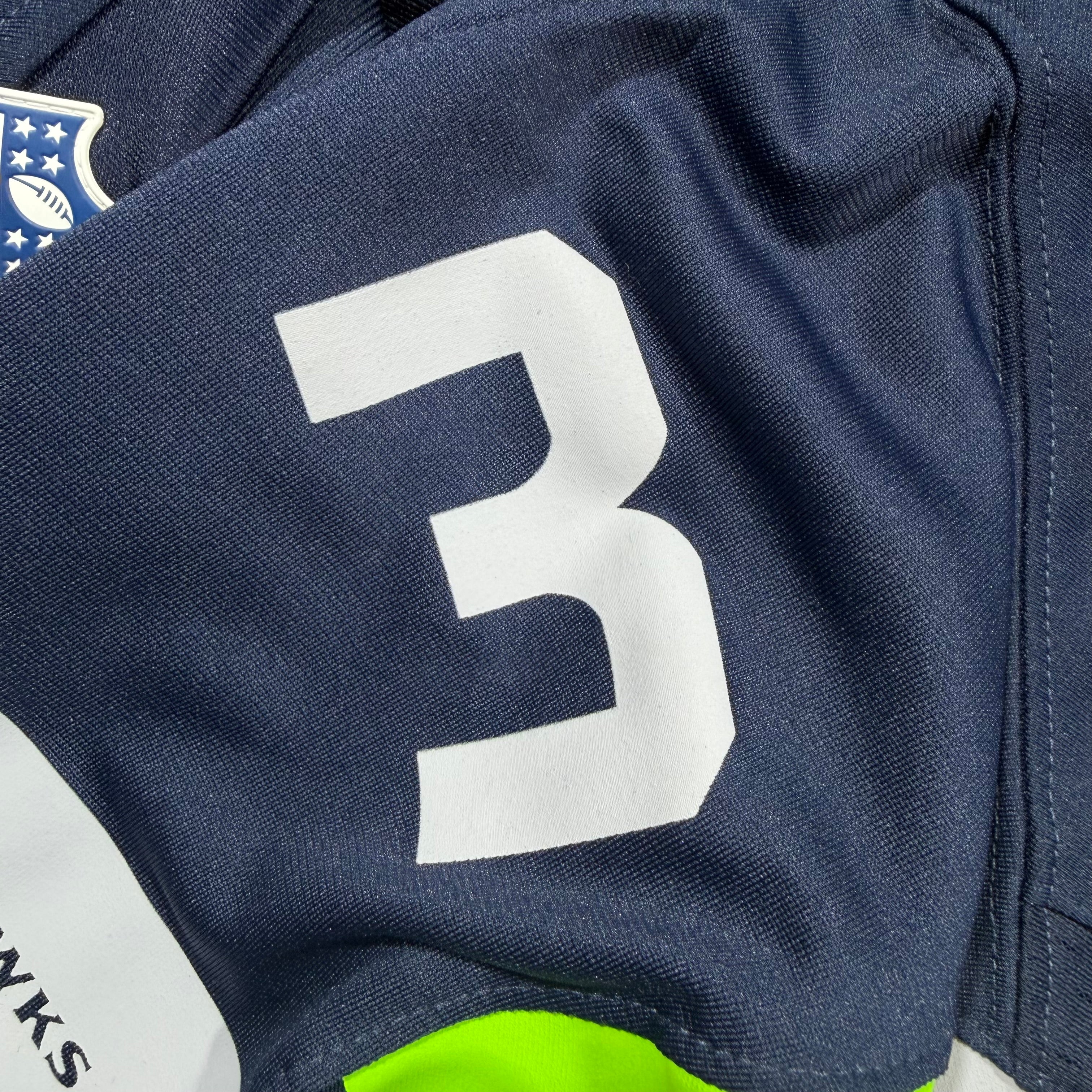 Russell Wilson Seattle Seahawks Nike Game NFL Jersey - Large