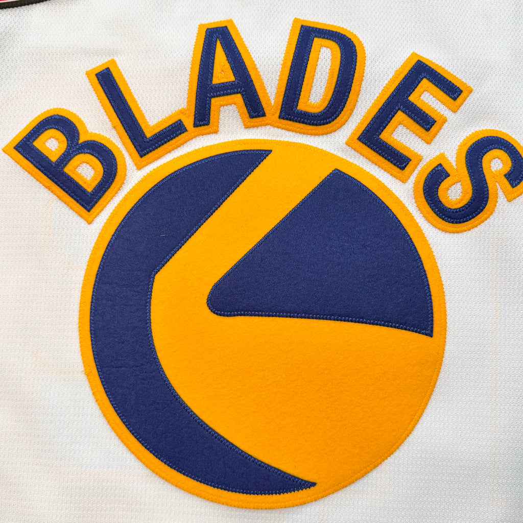 Yegor Sidorov Saskatoon Blades Authentic MIC CCM WHL Jersey - 56/XXL