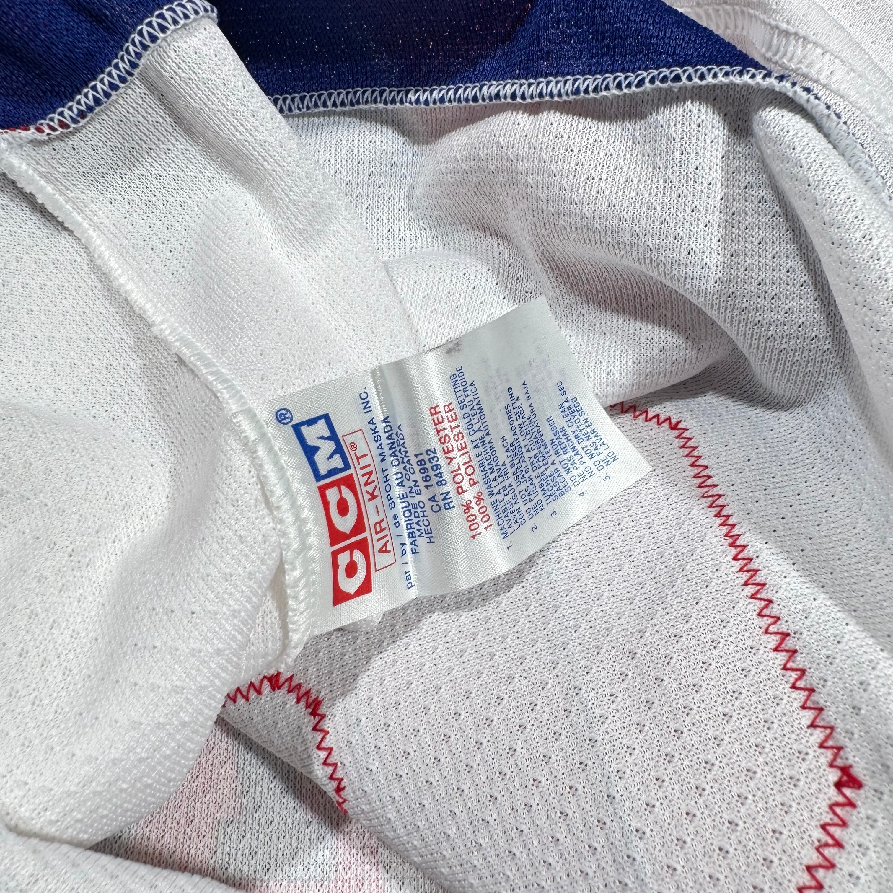 Wayne Gretzky New York Rangers Vintage CCM NHL Hockey Jersey Size XL NEW