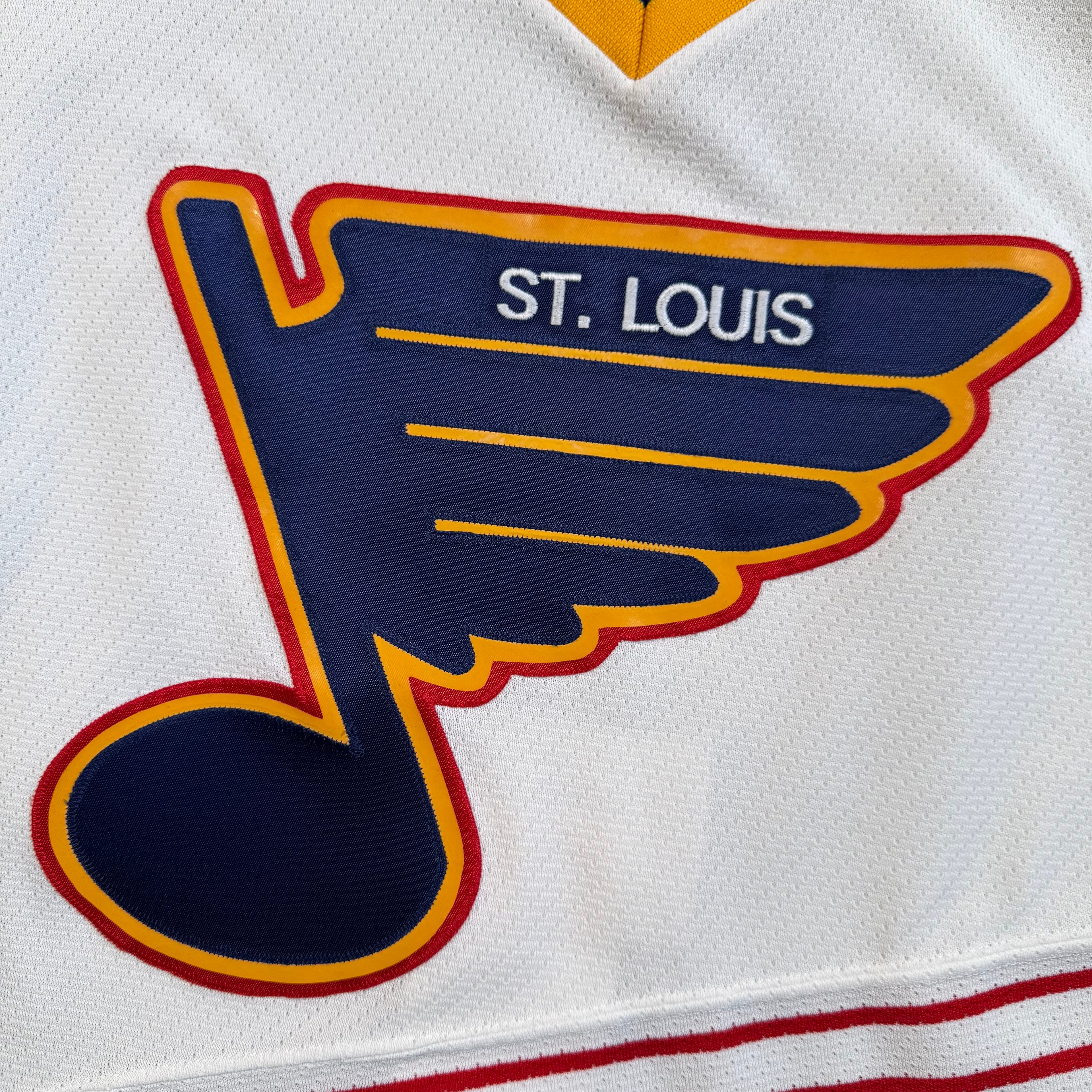 St. Louis Blues Vintage CCM Authentic MIC NHL Jersey Size 44