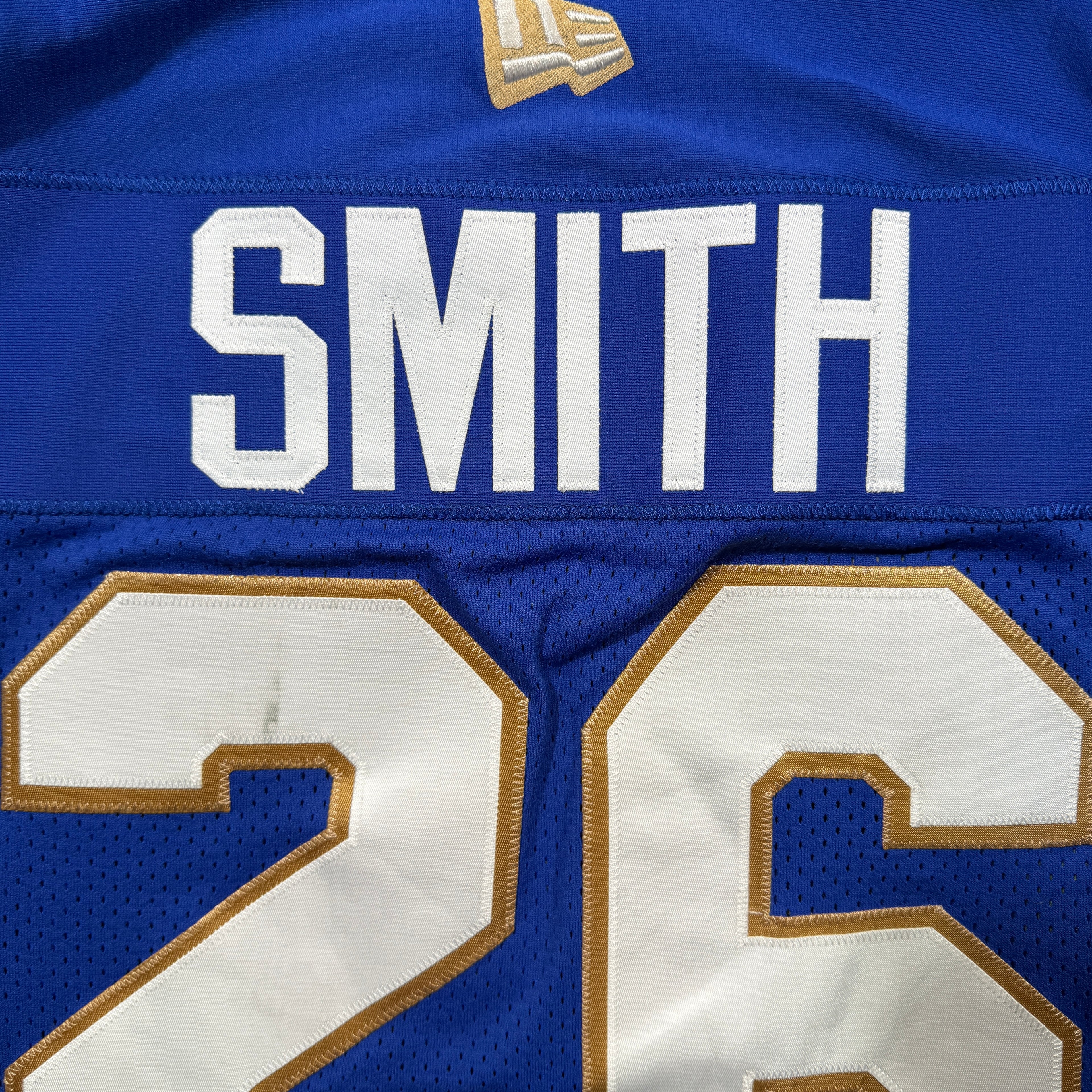 Chris Smith Winnipeg Blue Bombers 2024 Game Worn New Era CFL Jersey