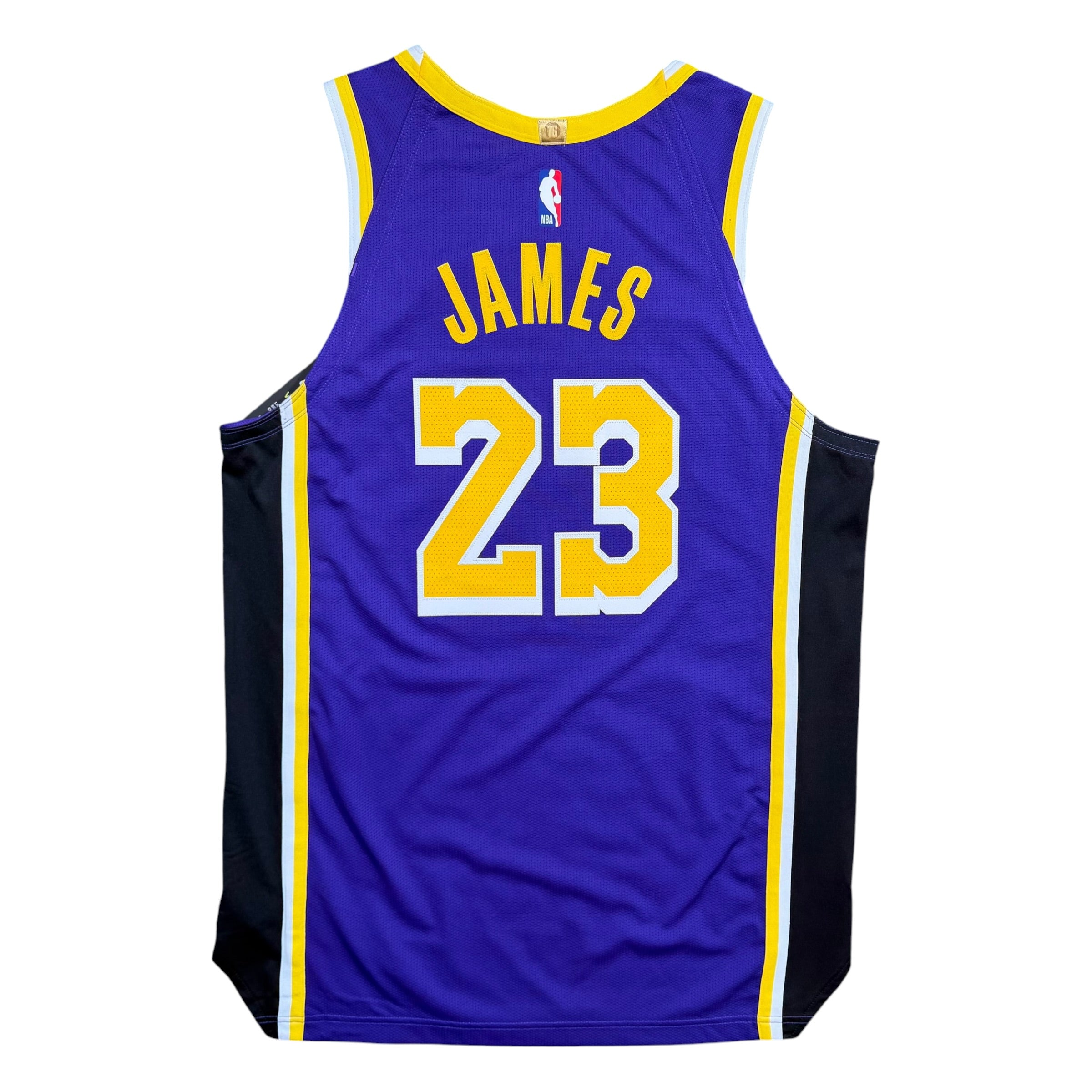 LeBron James Los Angeles Lakers Nike Authentic NBA Jersey - 48/Large