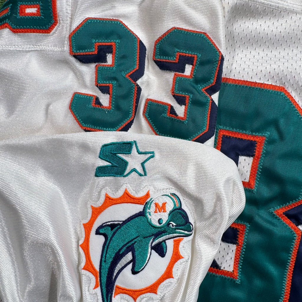 Karin Abdul-Jabbar Miami Dolphins Vintage Starter Authentic NFL Jersey - 52/XL