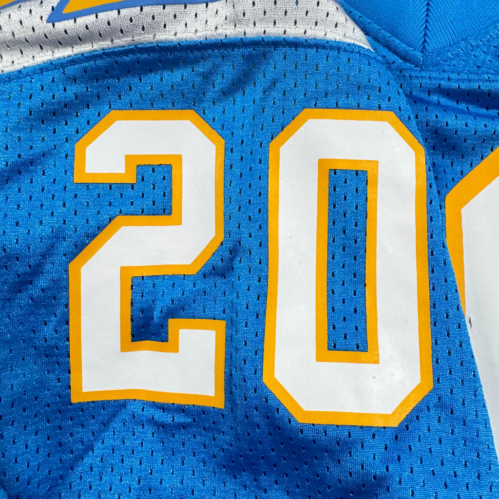 Natrone Means Los Angeles Chargers Mitchell & Ness Authentic NFL Jersey Size 36 Small