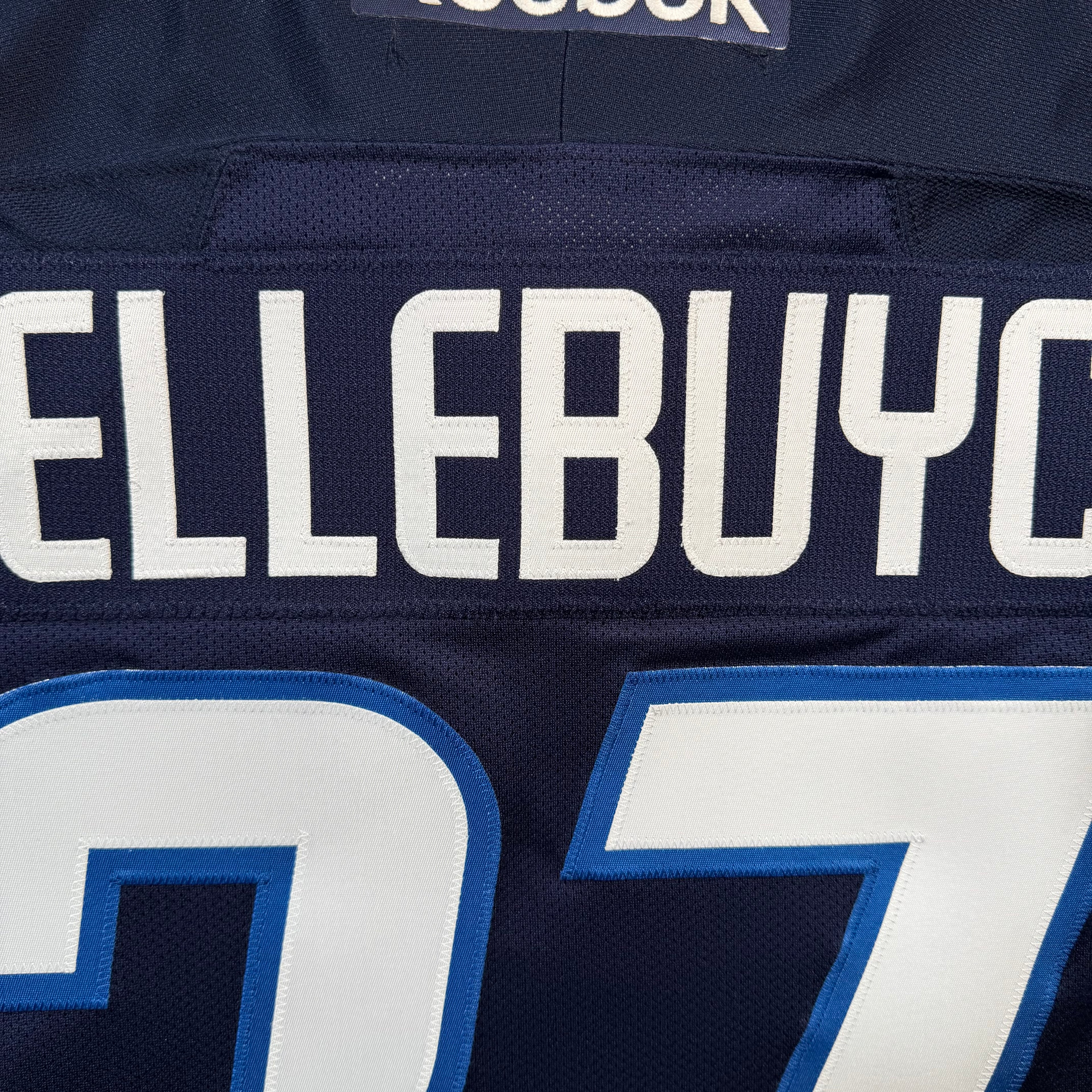 Connor Hellebuyck St. John’s Ice Caps Reebok AHL Hockey Jersey - Large