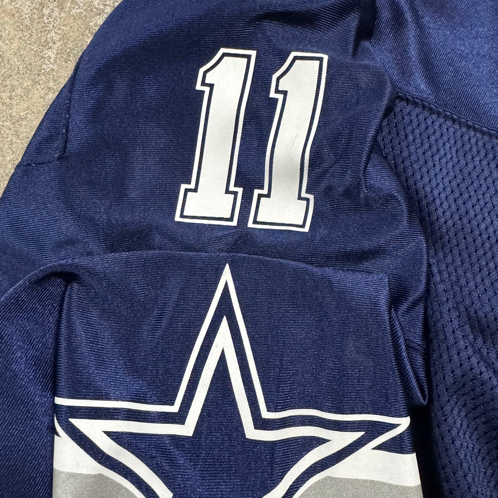 Drew Bledsoe Dallas Cowboys Vintage Reebok NFL Football Jersey Size Medium