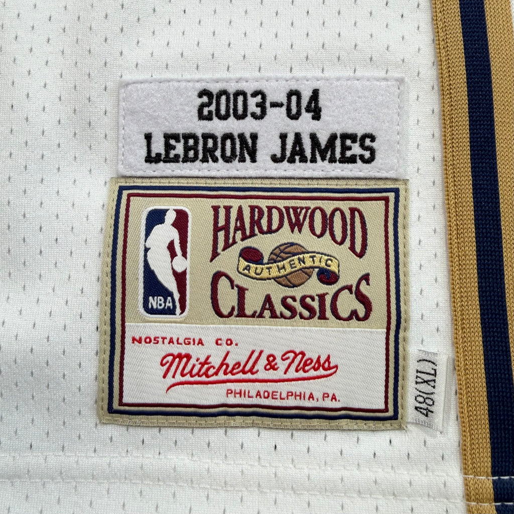 LeBron James Cleveland Cavaliers Mitchell & Ness Authentic NBA Jersey - 48/XL