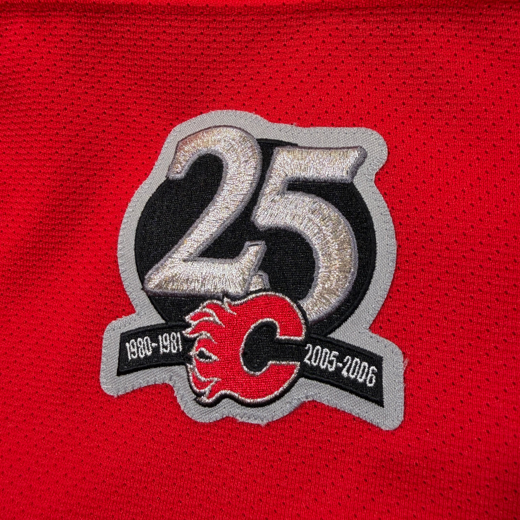 Derek Couture Calgary Flames 2005/06 Game Issued Reebok NHL Jersey COA