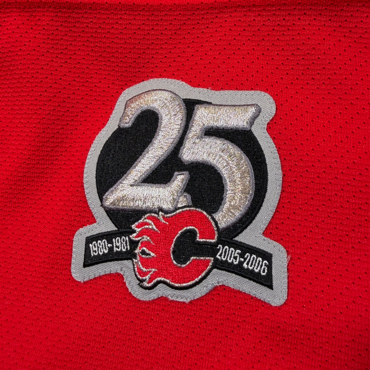 Derek Couture Calgary Flames 2005/06 Game Issued Reebok NHL Jersey COA