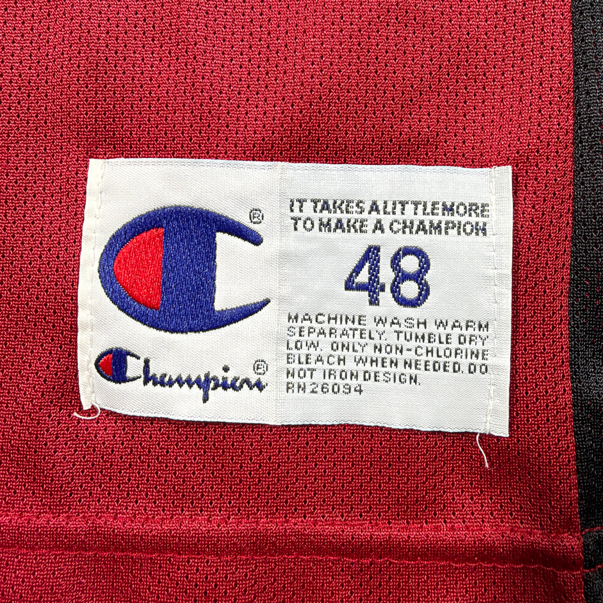 Grant Hill Detroit Pistons Vintage Champion Alternate NBA Jersey - 48/XL