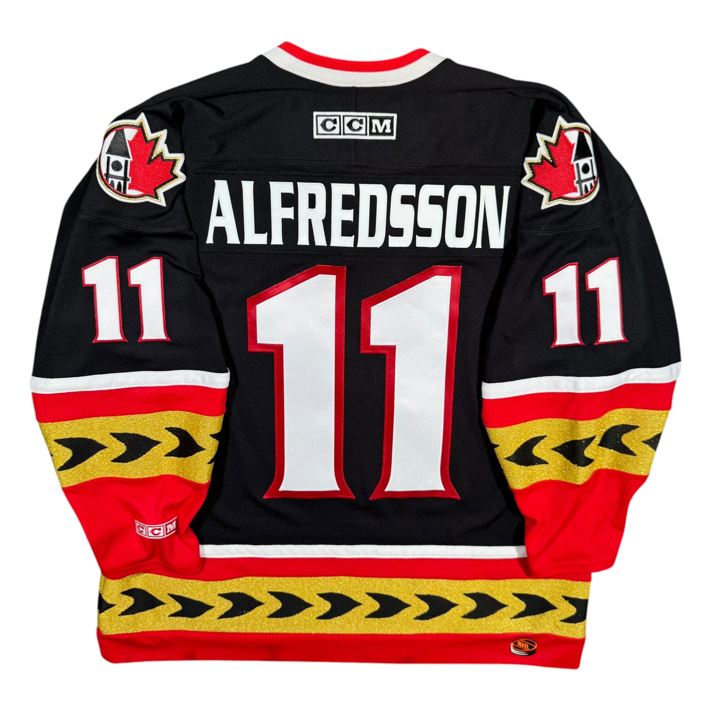 Daniel Alfredsson Ottawa Senators Vintage Alternate CCM NHL Jersey Size XL