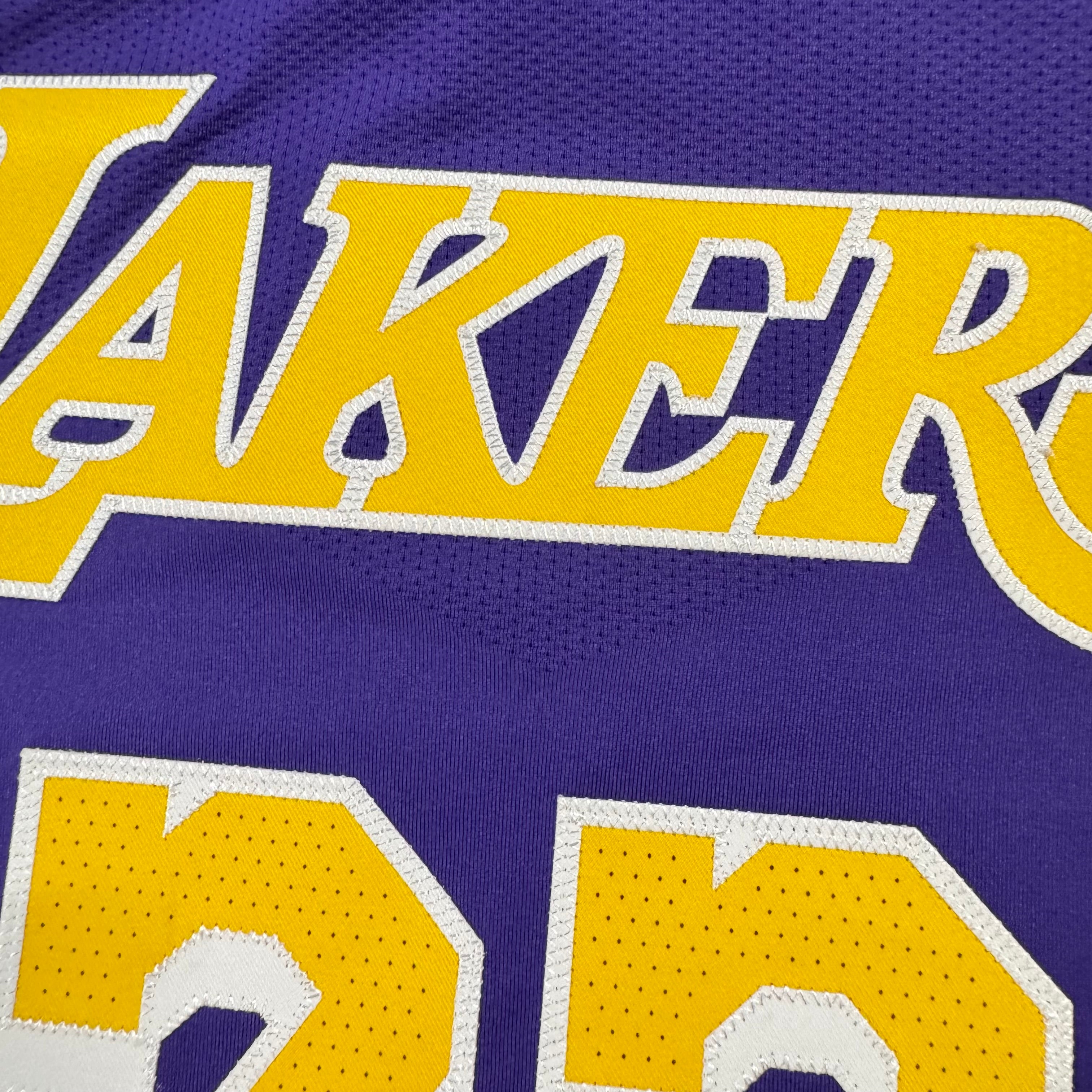 Lebron James Los Angeles Lakers Authentic Nike NBA Jersey Size 48 Large NEW