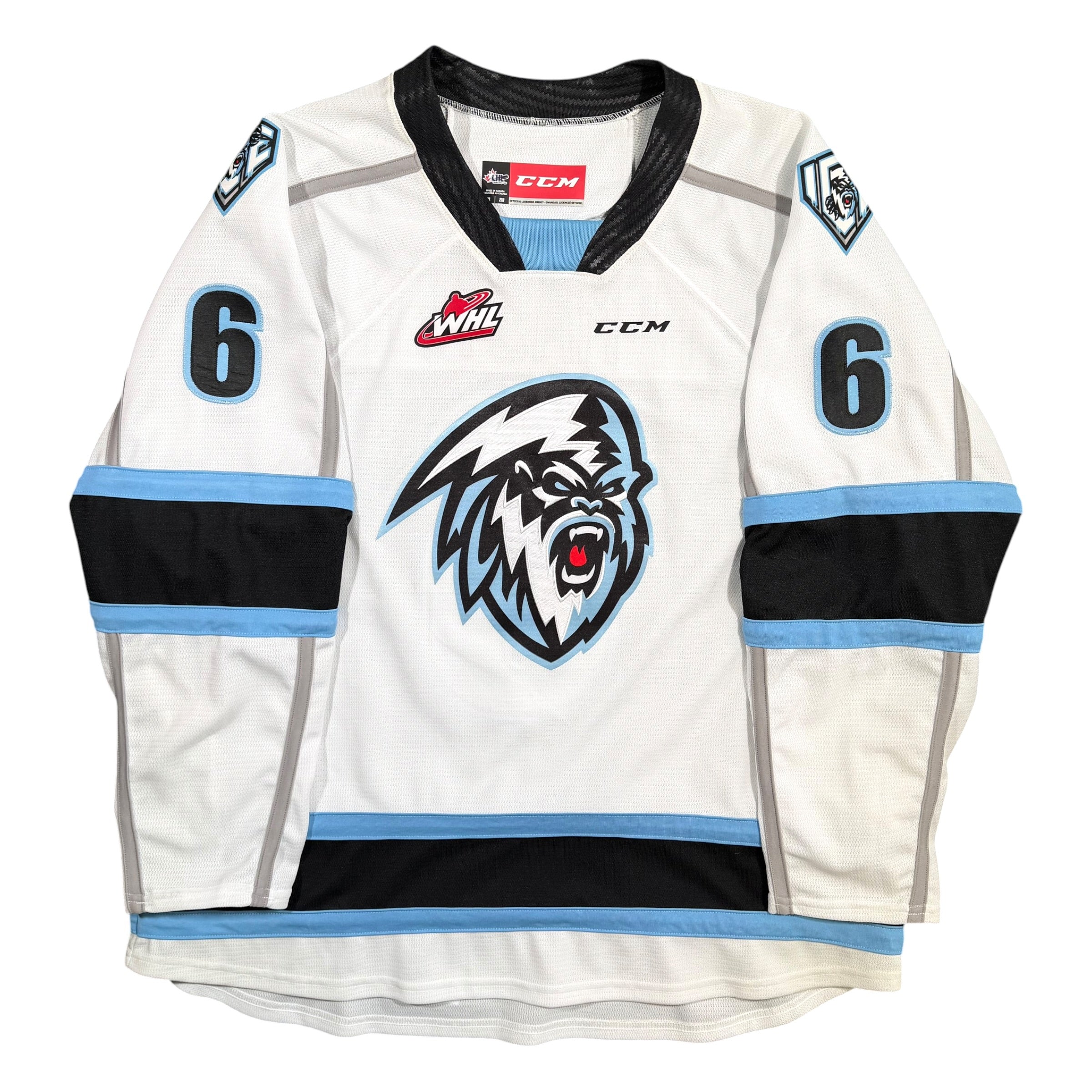 Anson McMaster Winnipeg Ice Signed WHL CCM Jersey - XXL