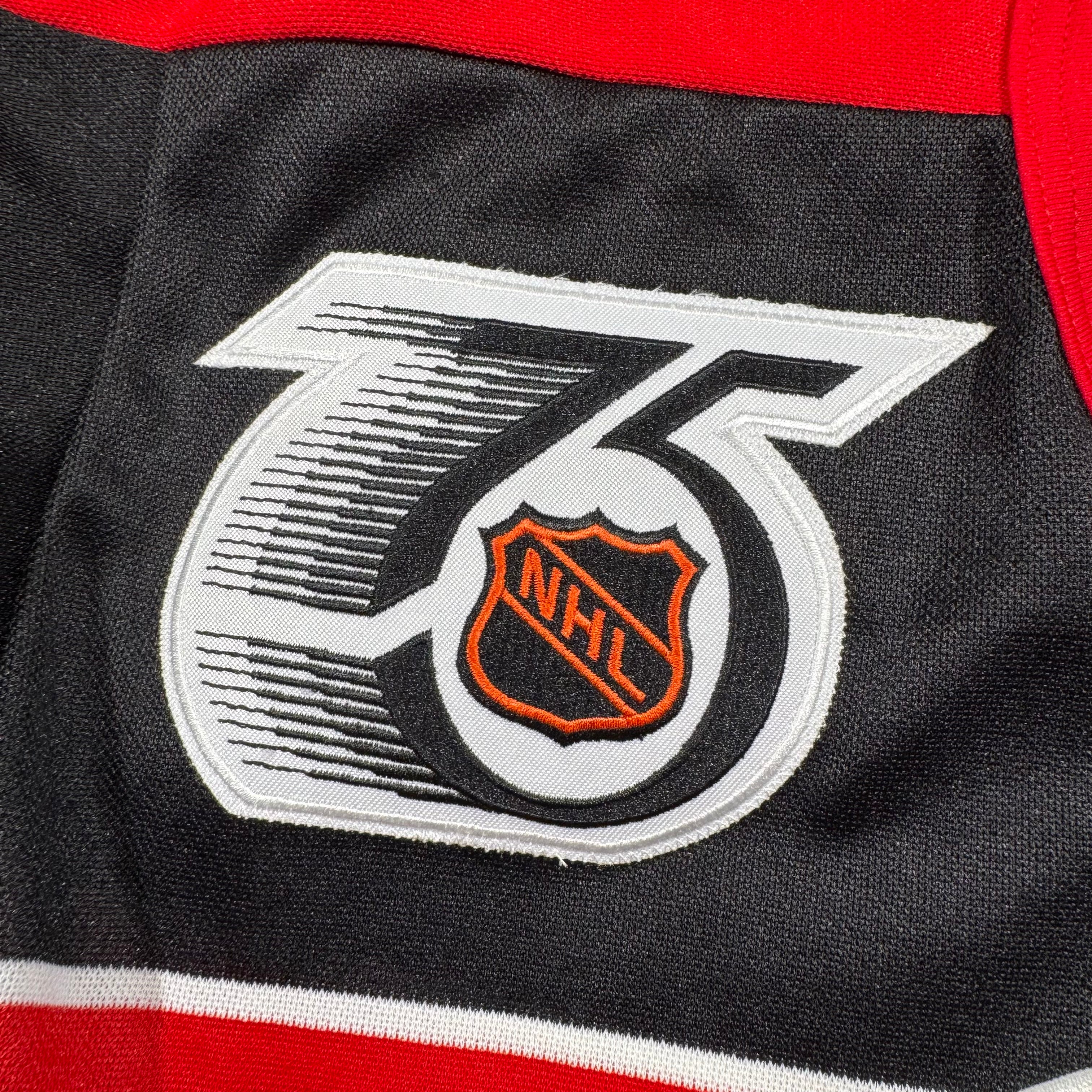 Chris Chelios Chicago Blackhawks Vintage TBTC CCM NHL Jersey Size Medium