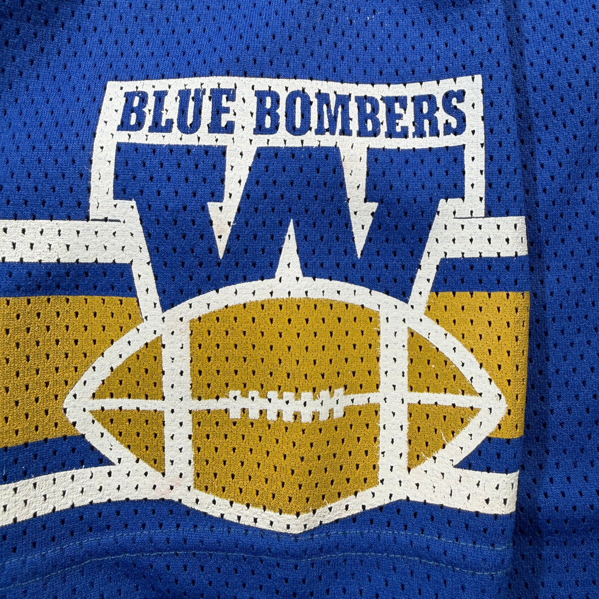 Dieter Brock Winnipeg Blue Bombers Vintage Deboni’s CFL Jersey - XL
