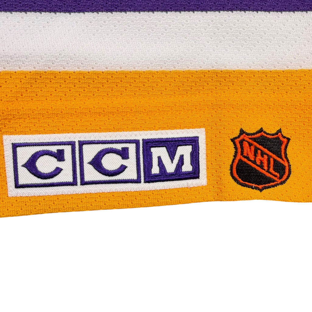 Bernie Nicholls Los Angeles Kings Vintage CCM Authentic NHL Jersey - 52/XL