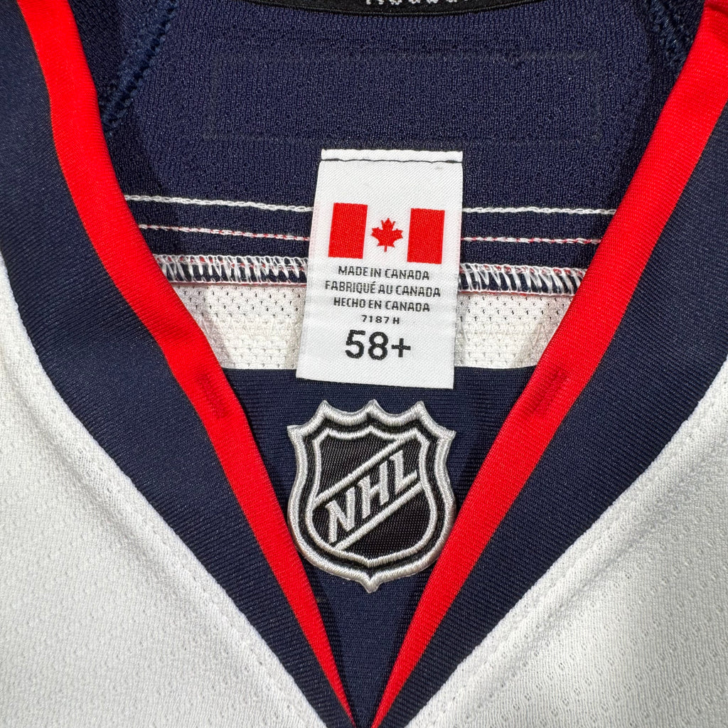 Rick Nash Columbus Blue Jackets Team Issued Reebok MIC Jersey -58+